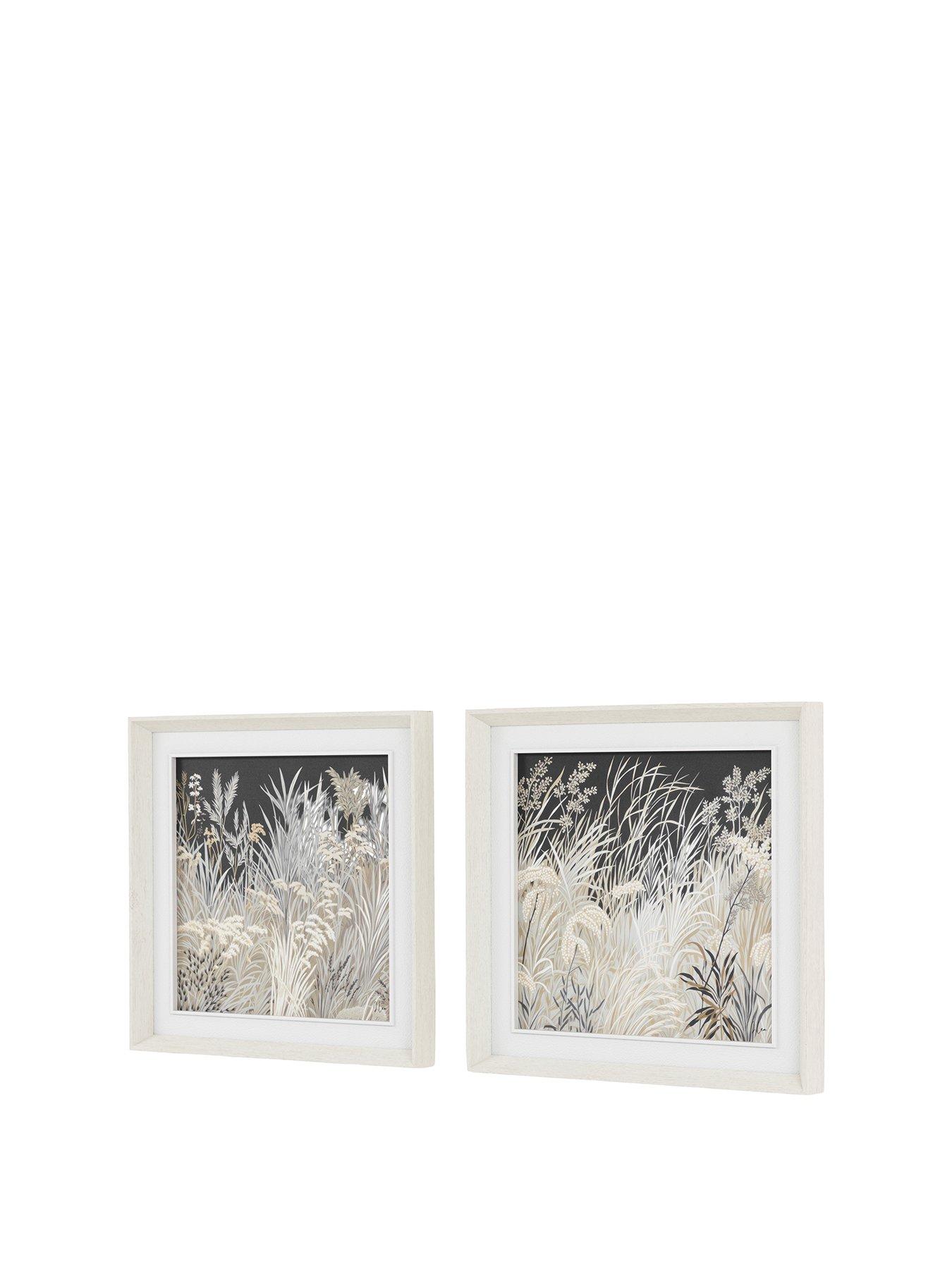 Image 2 of 4 of Gallery Evening Peace Framed Canvas Set of 2