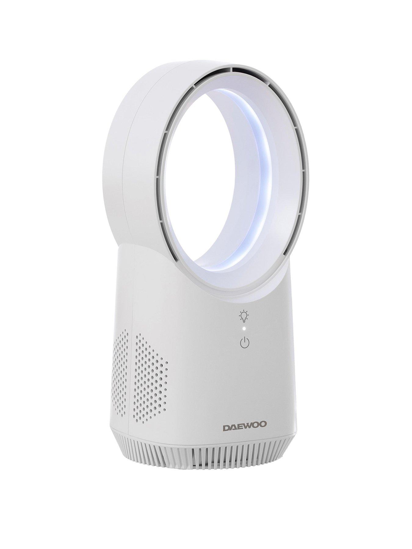 Daewoo Mini Cordless & Bladeless Desk Top Fan