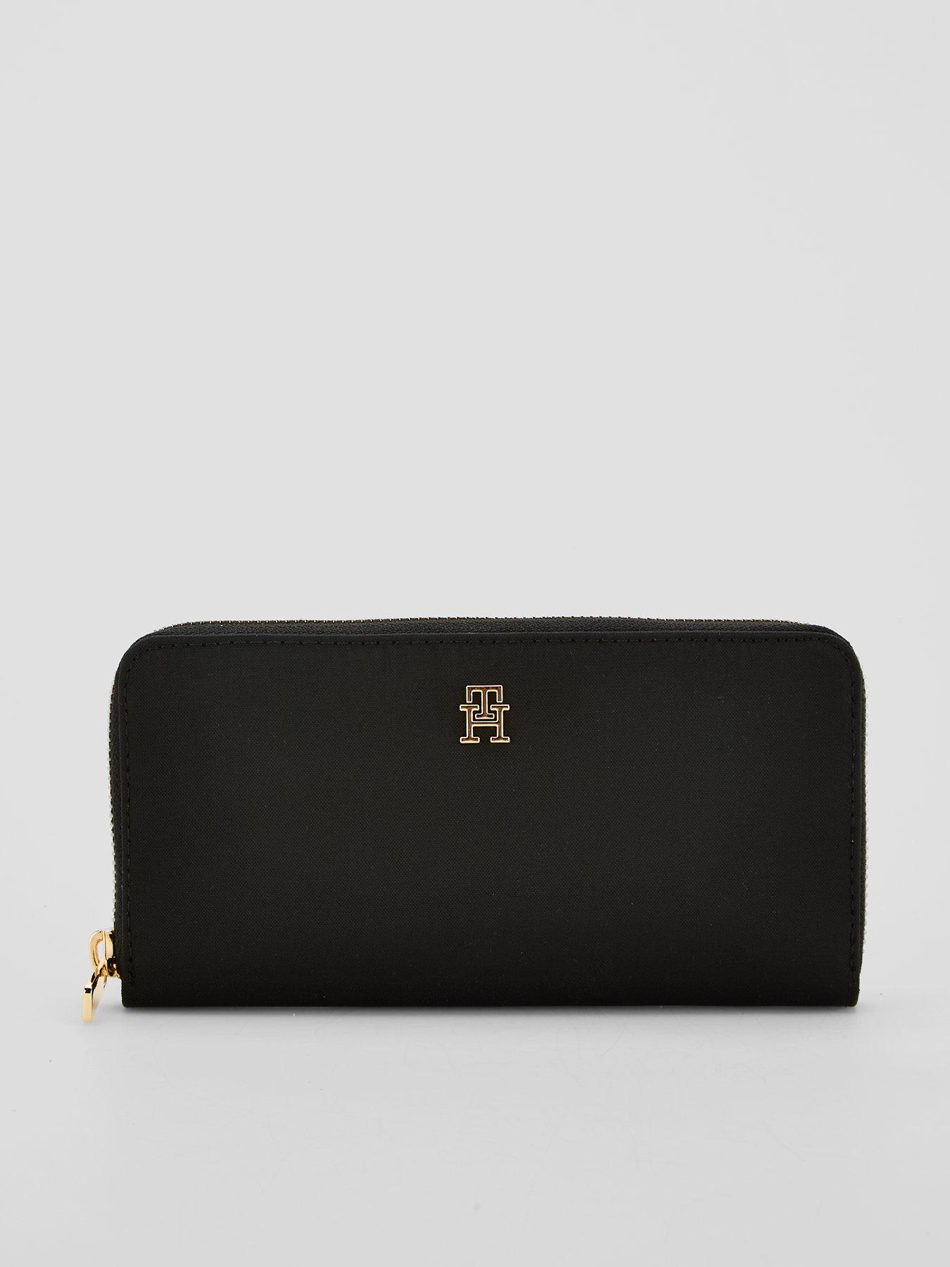 Tommy Hilfiger Soft Zip Around Wallet - Black