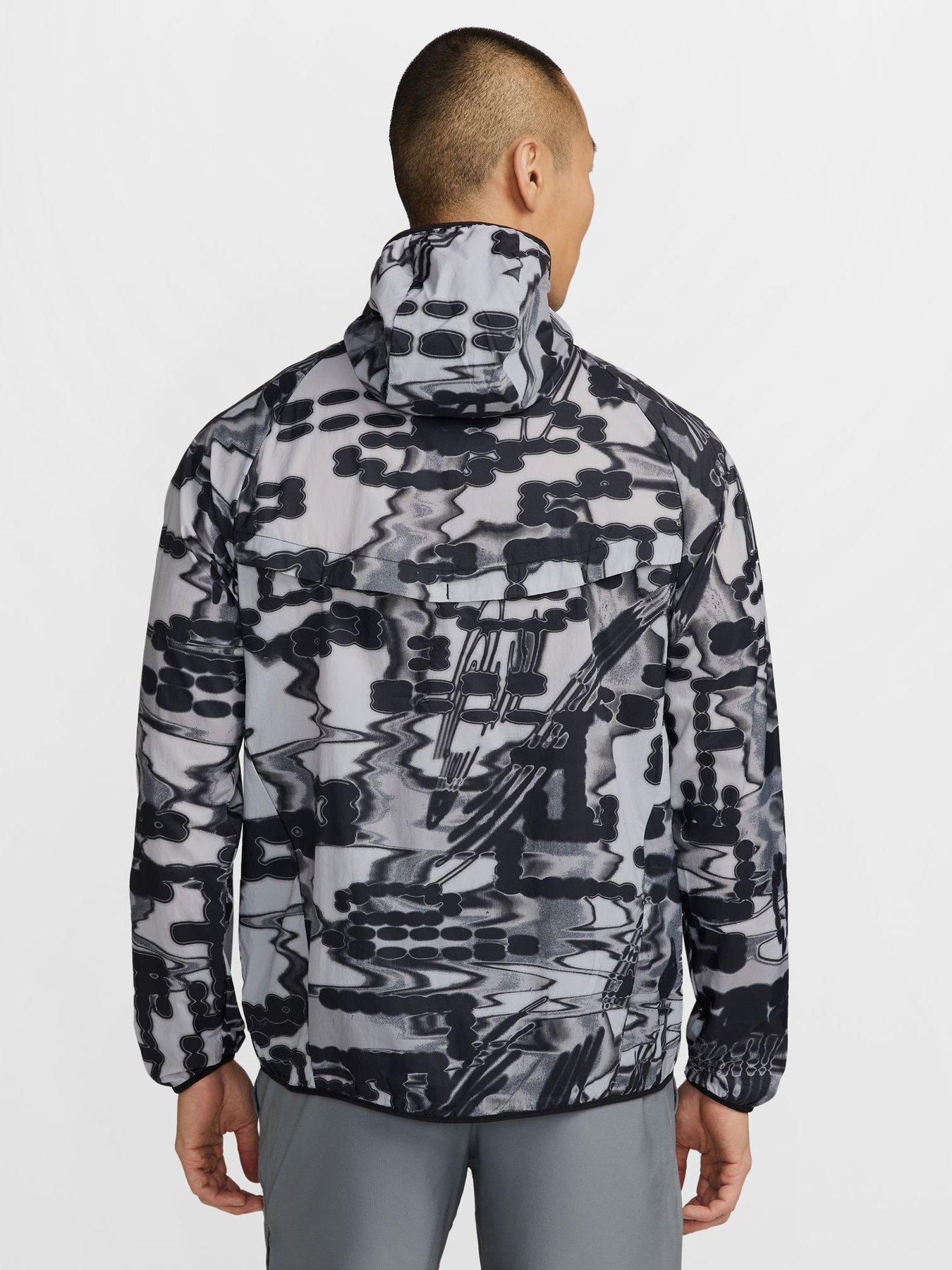 Image 2 of 3 of Nike Mens Running Stride Let Go Repel Uv Protection Jacket - Black