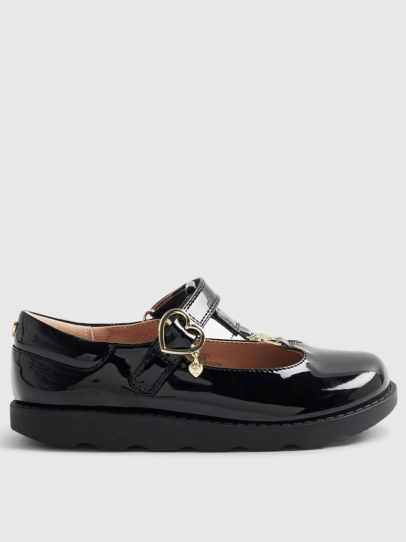 River Island Mini Mini Girls T-bar Mary Jane Shoes - Black