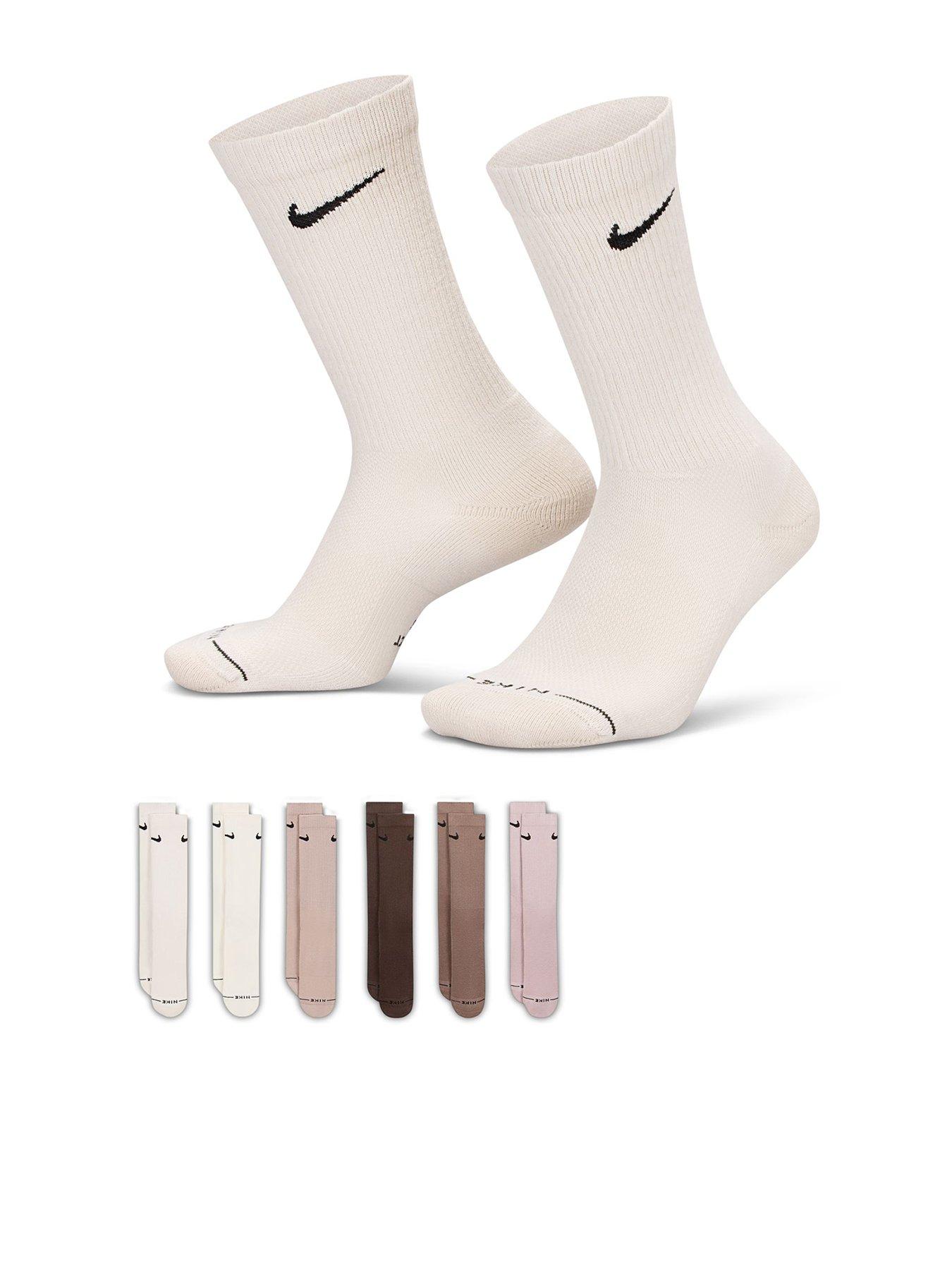 Image 1 of 4 of Nike Unisex Everyday Elevated 6 Pack Crew Socks - Multi