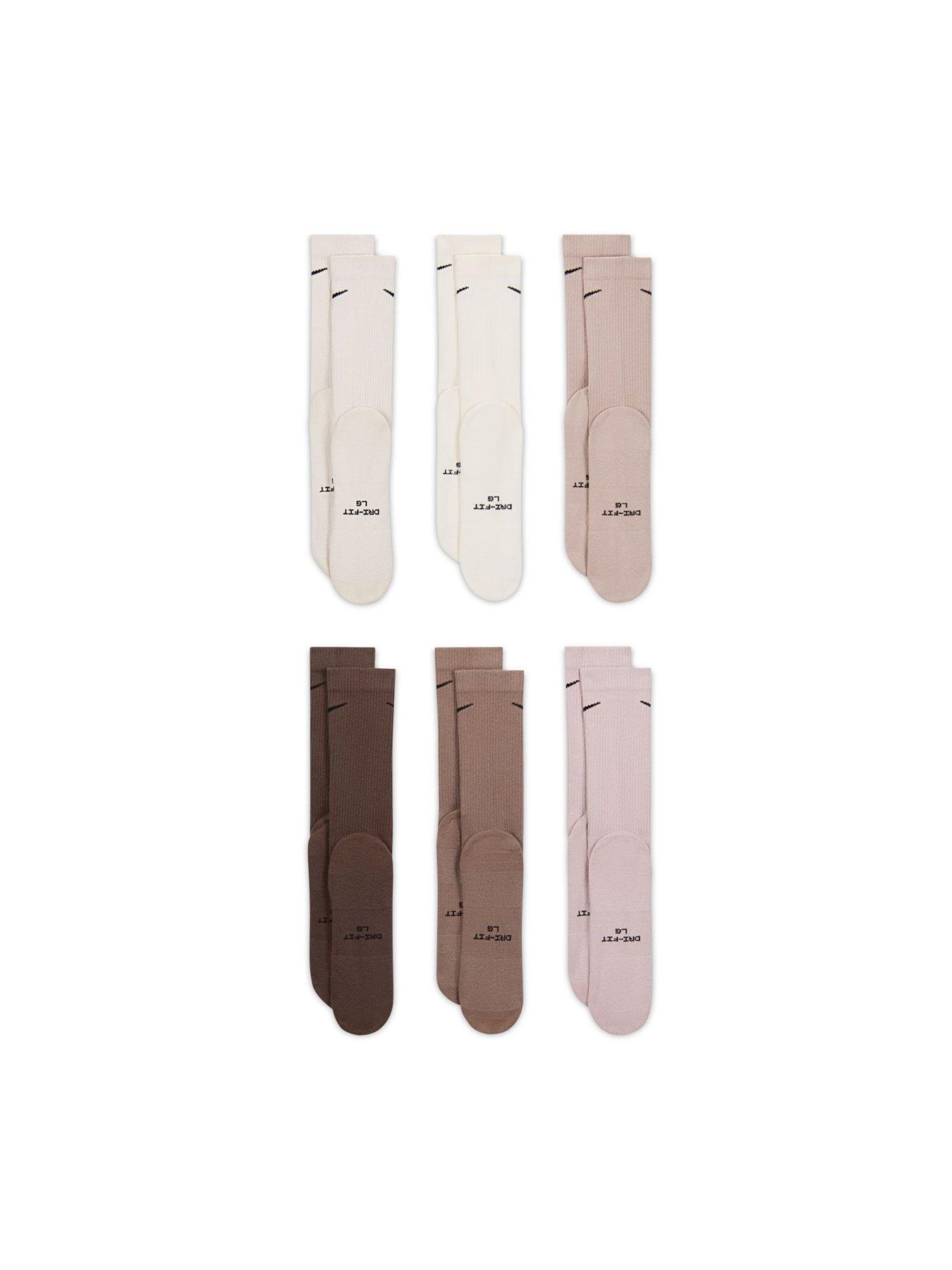 Image 3 of 4 of Nike Unisex Everyday Elevated 6 Pack Crew Socks - Multi