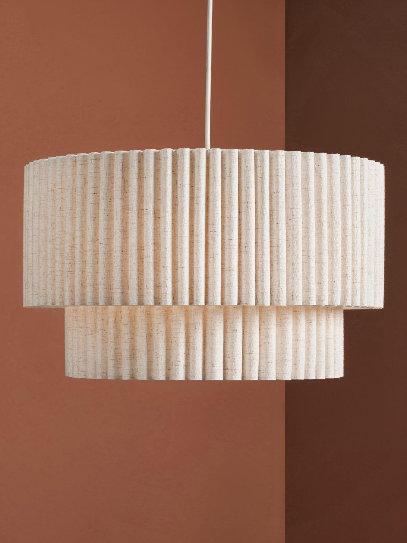Image 1 of 7 of The Very Collection Emma Tiered Easy-Fit Light Shade