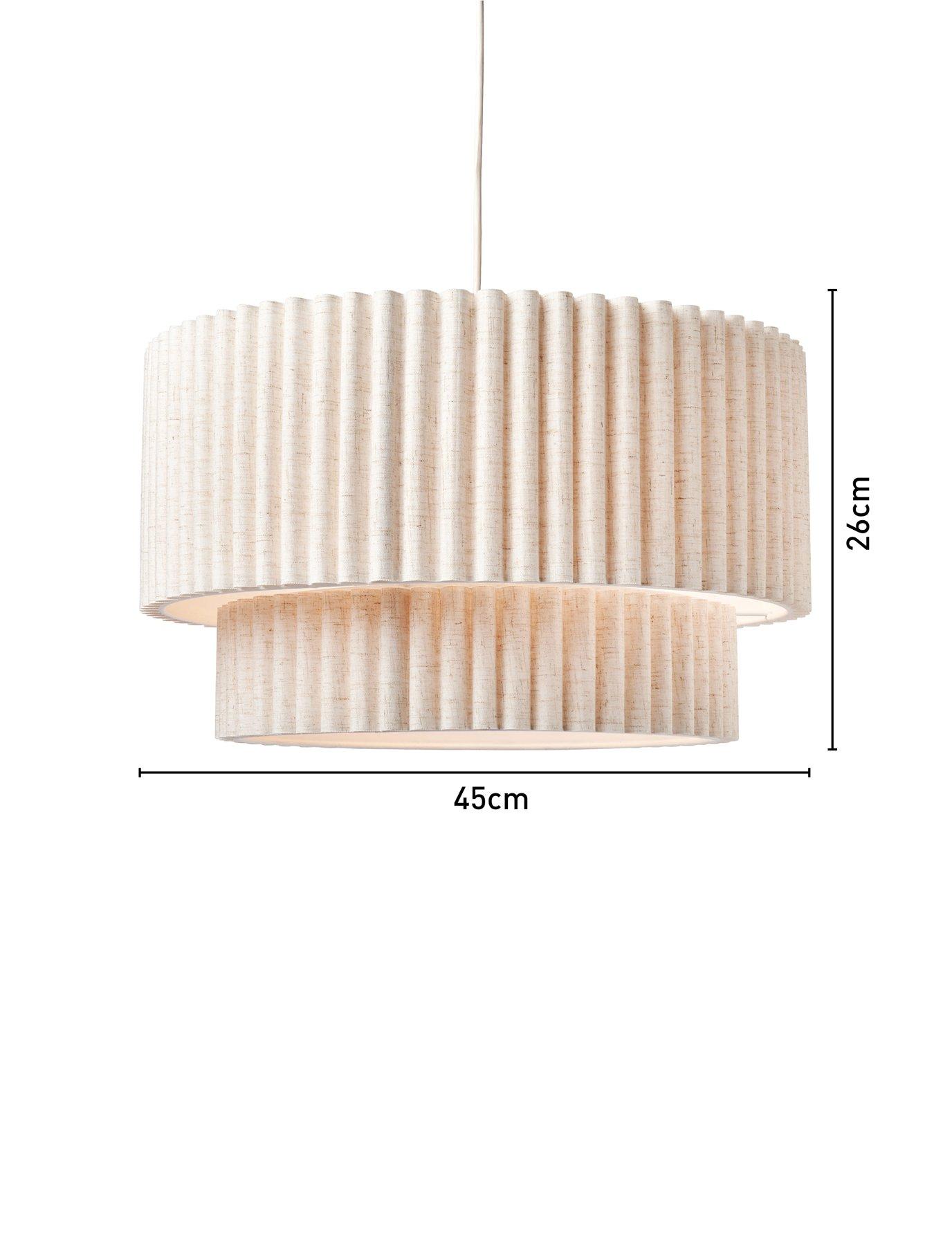 Image 7 of 7 of The Very Collection Emma Tiered Easy-Fit Light Shade