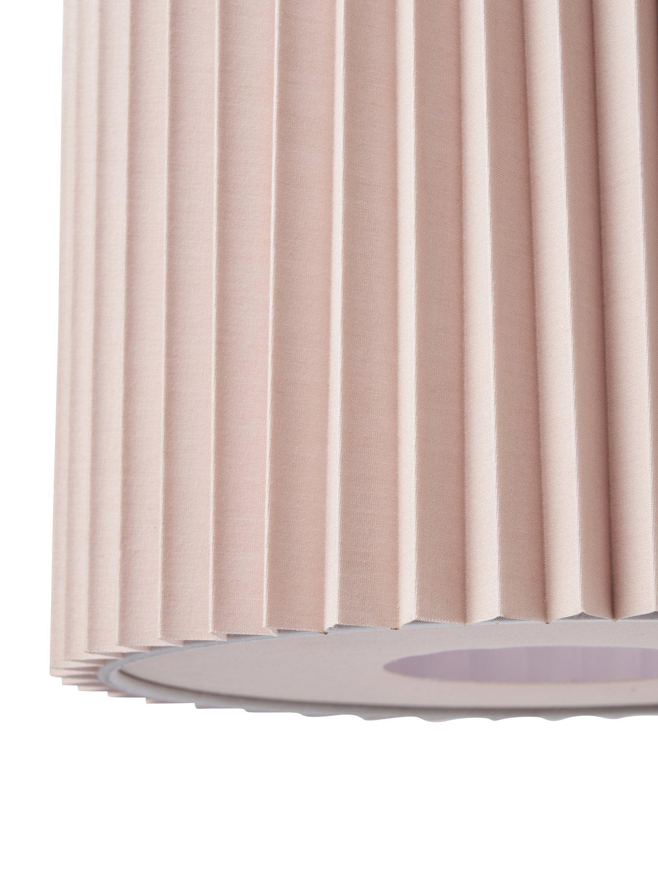 Image 5 of 7 of The Very Collection Small Knife Pleat Easy-Fit Light Shade with Diffuser