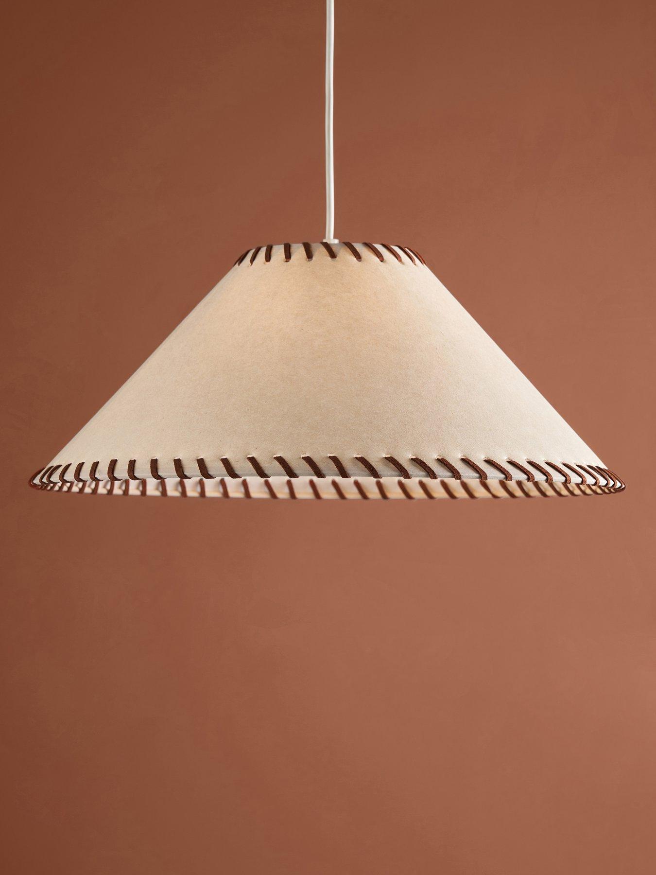 The Very Collection Whip Stitch Easy-Fit Light Shade