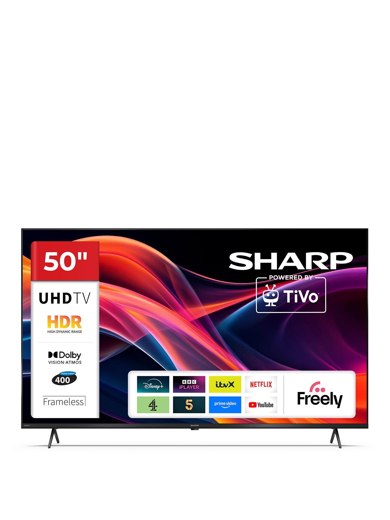 Sharp 50HK4245KB 50" 4K Ultra HD Powered by TiVo Smart TV with Freely