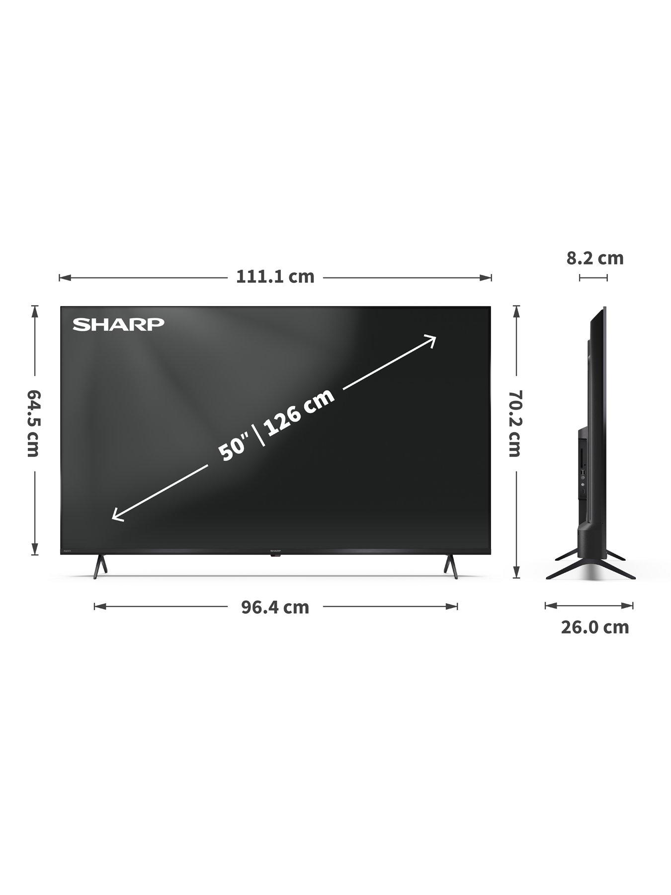 Sharp HK4245K 50-inch 4K Ultra HD Smart TV with Freely- 4T-C50HK4245KB ...