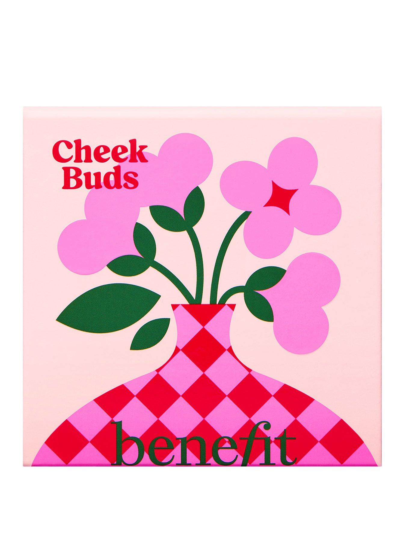 Benefit Cheek Buds Limited Edition Cheek Palette with Cookie, Hoola, PomPom and Limited Edition Shellie Gleam