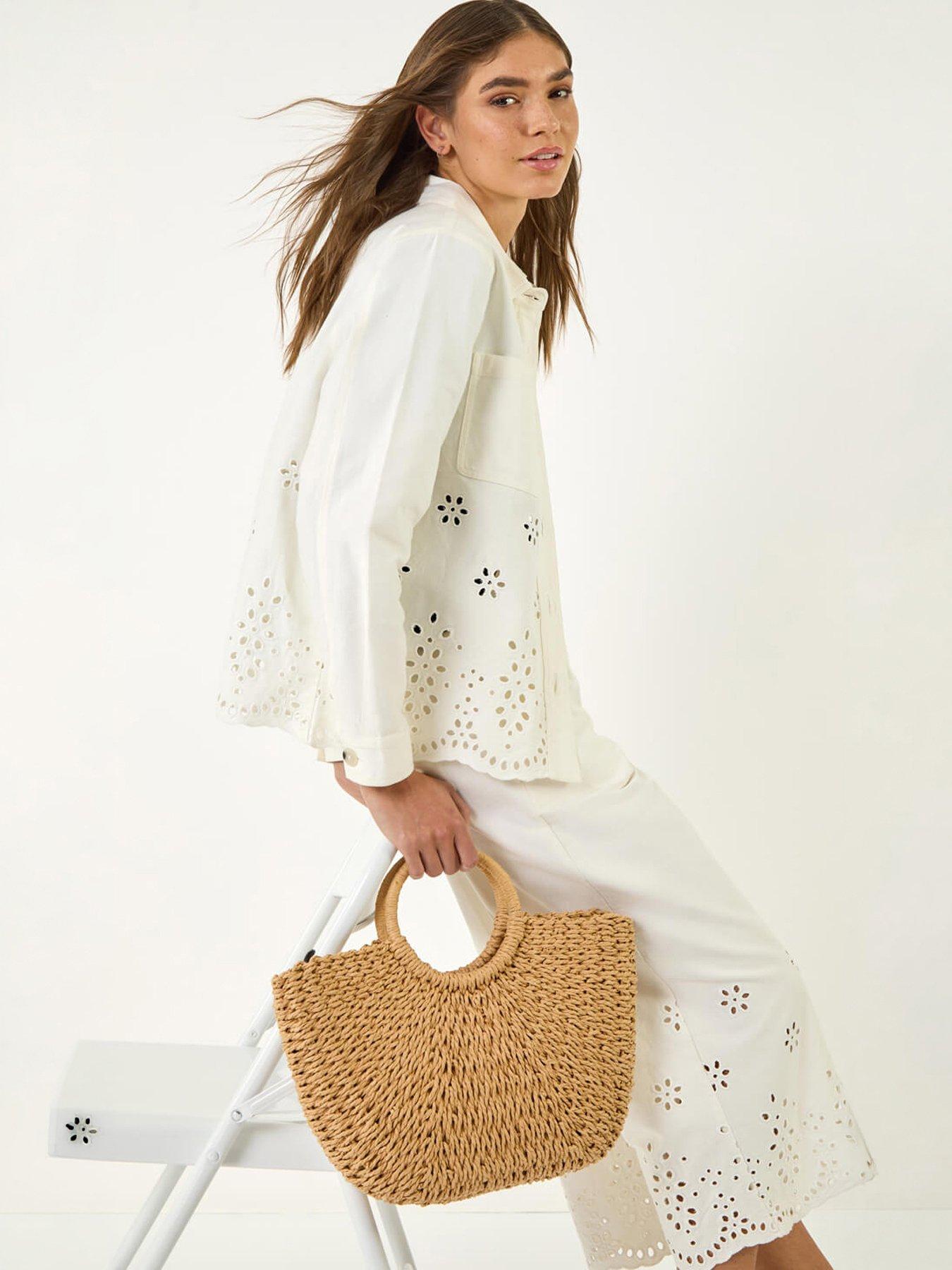 Image 5 of 5 of Roman Anglaise Cotton Lace Jacket