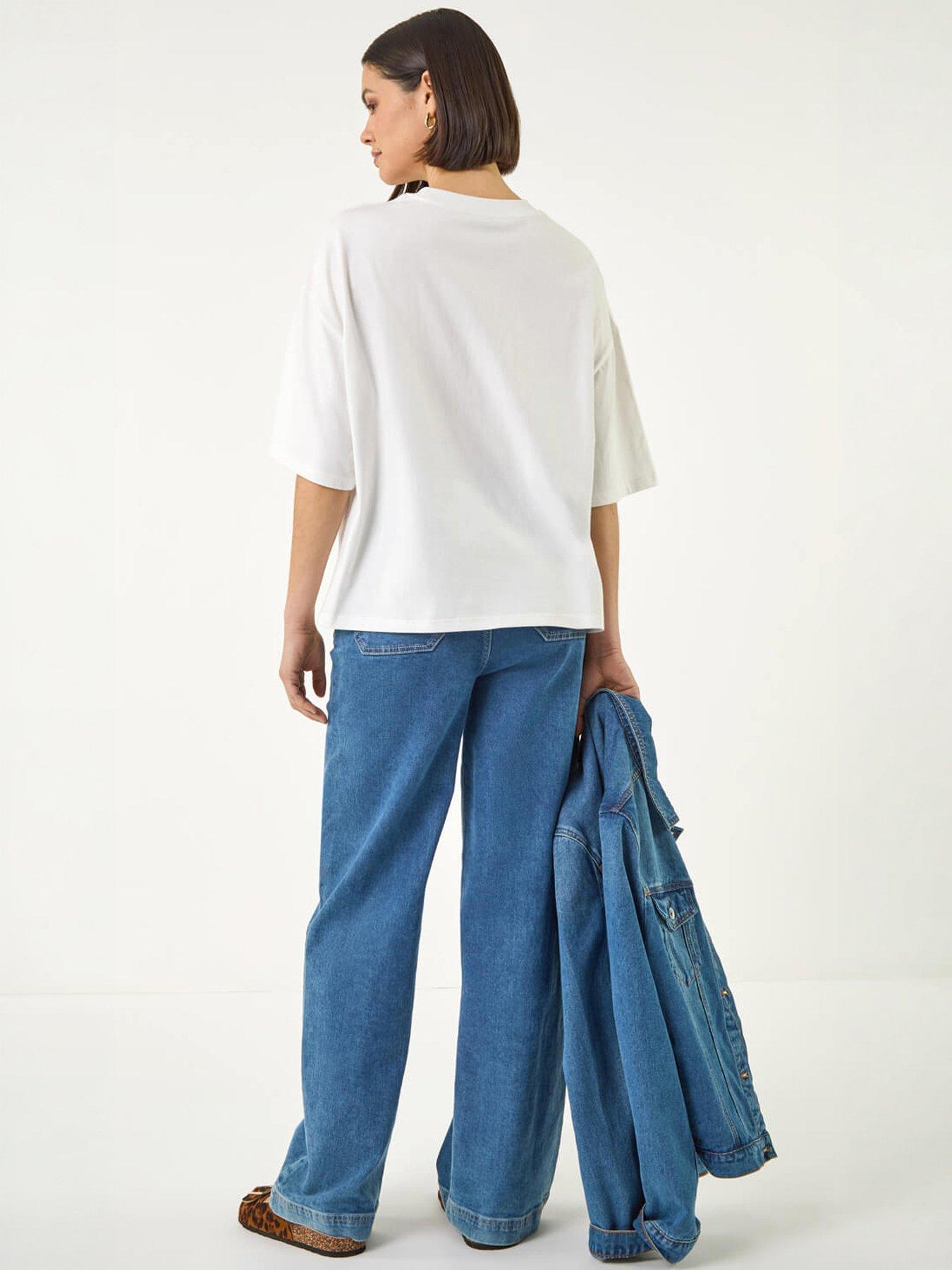 Image 2 of 5 of Roman Cotton Simply The Bestie Top