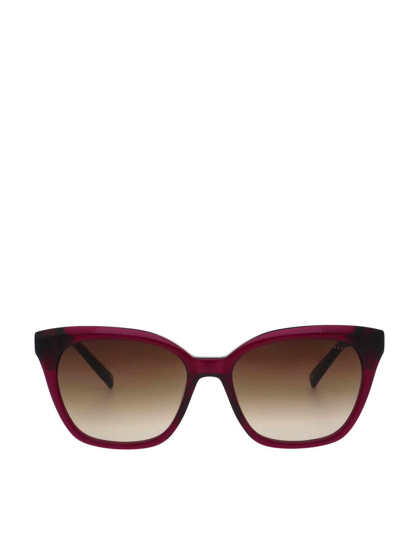 Image 1 of 3 of Ted Baker Lina Sunglasses - Red
