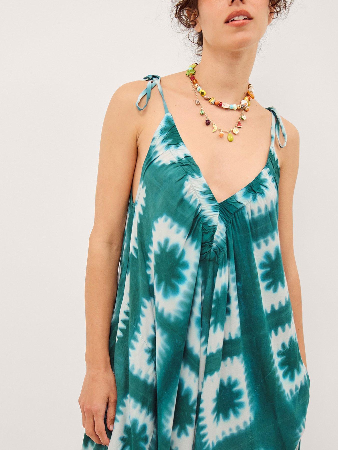 Image 3 of 5 of Monsoon Malia Romper - Blue