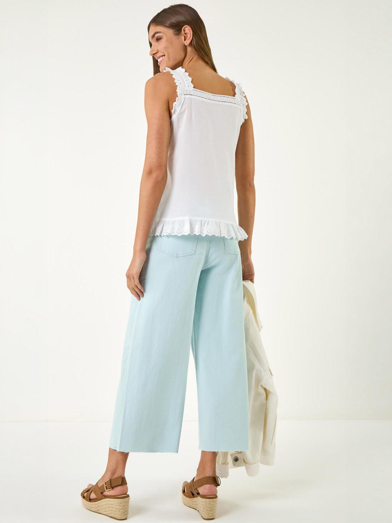 Image 3 of 5 of Roman Embellished Trim Detail Camisole