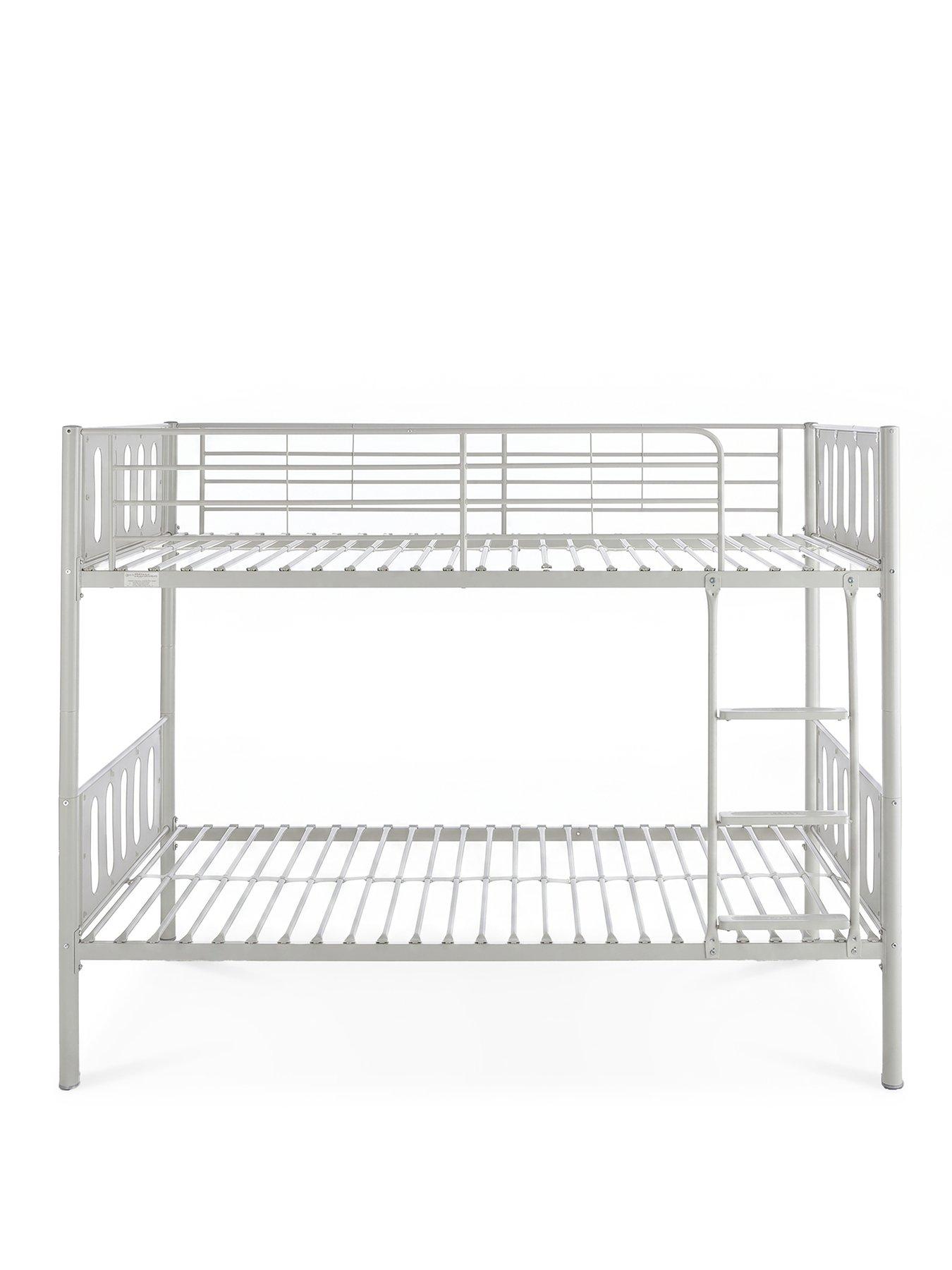 Image 2 of 7 of The Very Collection Cyber Bunk Bed Frame with Mattress Options (Buy &amp; SAVE!) - Grey