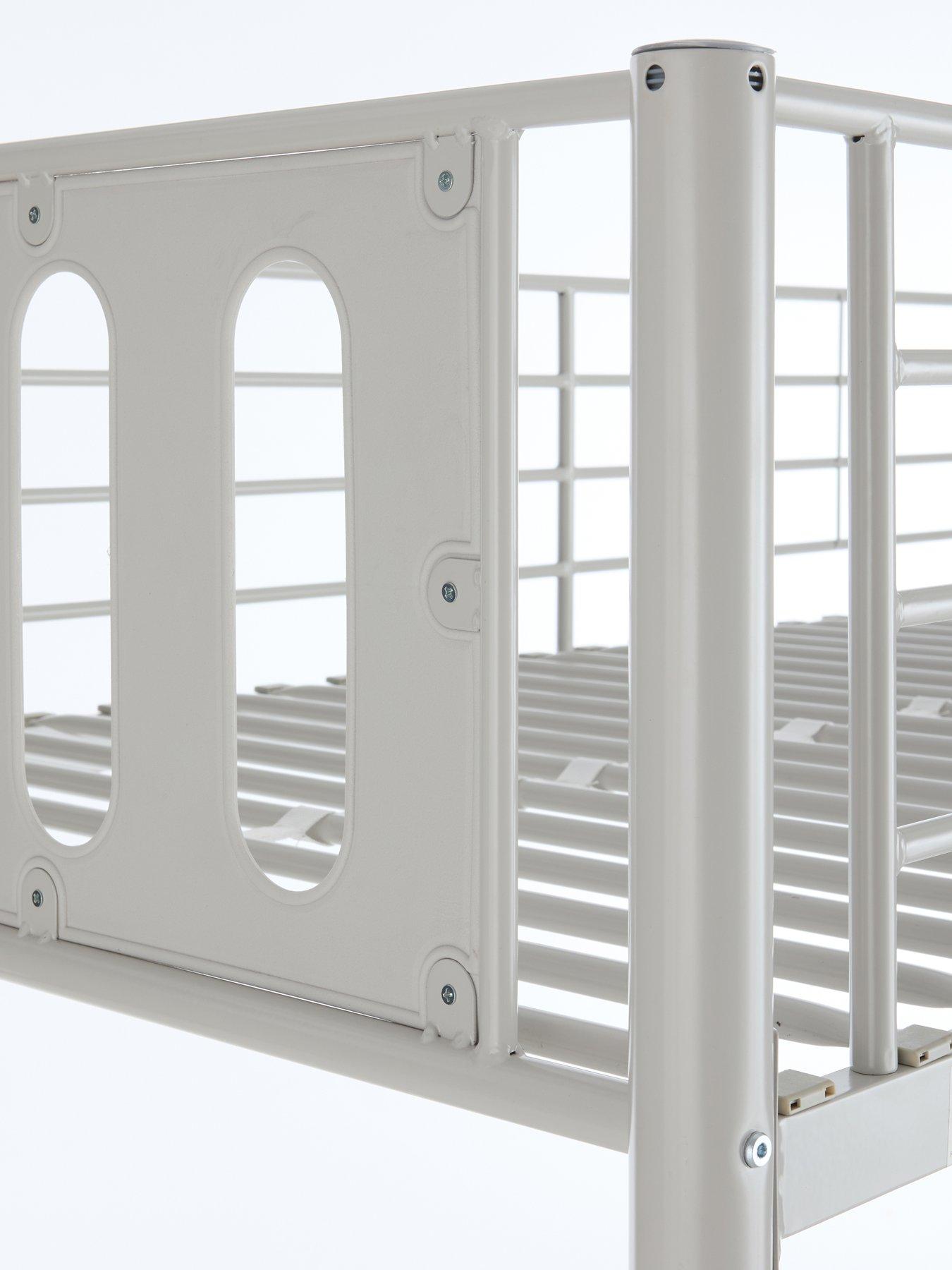 Image 6 of 7 of The Very Collection Cyber Bunk Bed Frame with Mattress Options (Buy &amp; SAVE!) - Grey