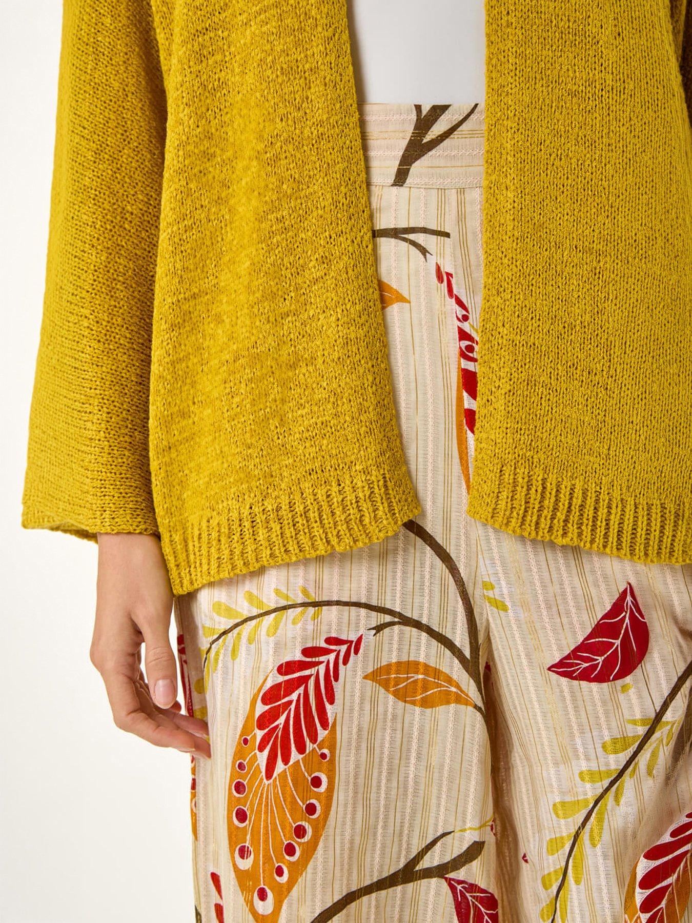 Image 4 of 5 of Roman Textured Knit Cardigan