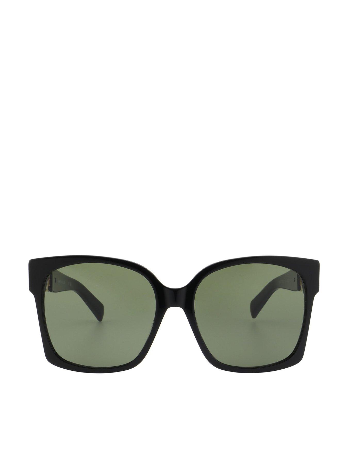 Karen Millen Oversized Square Sunglasses - Black