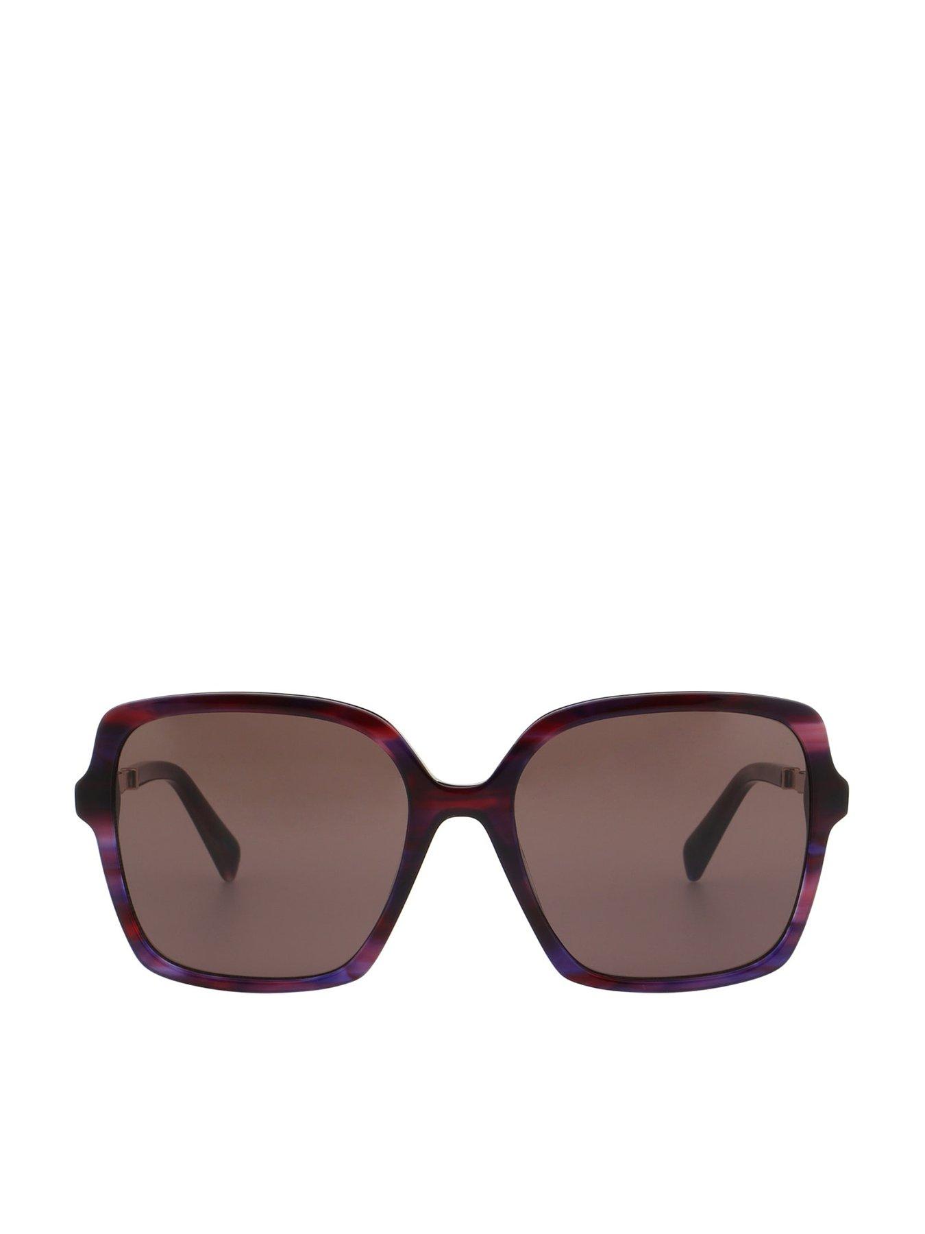 Karen Millen Oversized Sunglasses - Purple