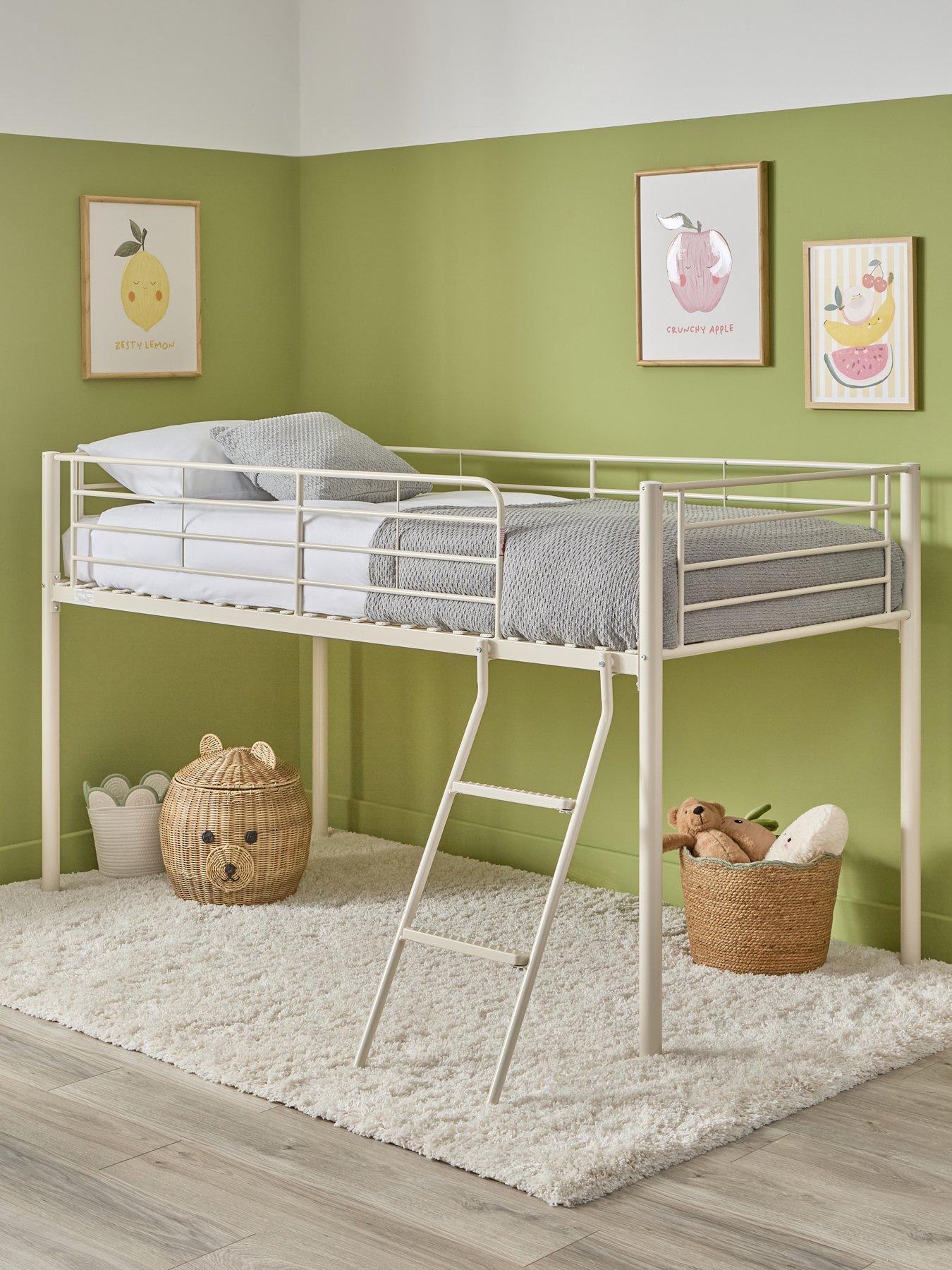 Image 1 of 7 of The Very Collection Domino Mid Sleeper Bed&nbsp;Frame with Mattress Options (Buy &amp; SAVE!)
