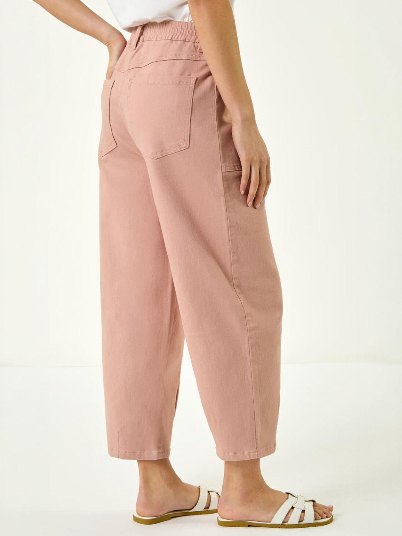 Image 4 of 5 of Roman Petite Pocket Front Cropped Jeans