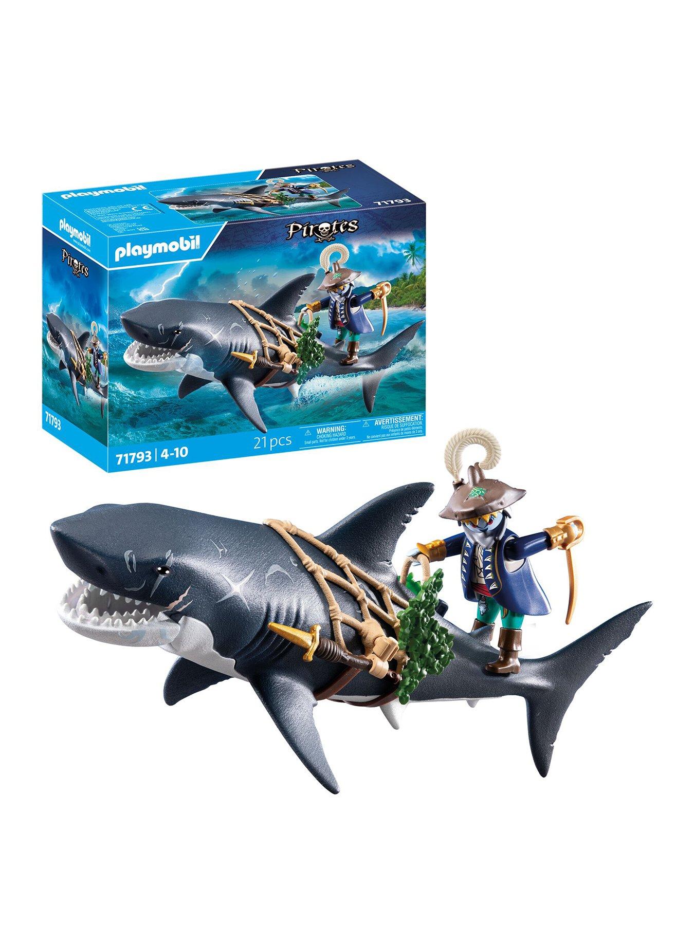 Playmobil Giant Shark with Pirate 71793