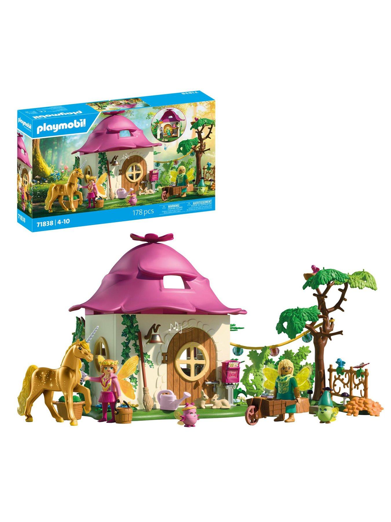 Image 3 of 5 of Playmobil Cozy Fairy Home with Golden Unicorn 71838
