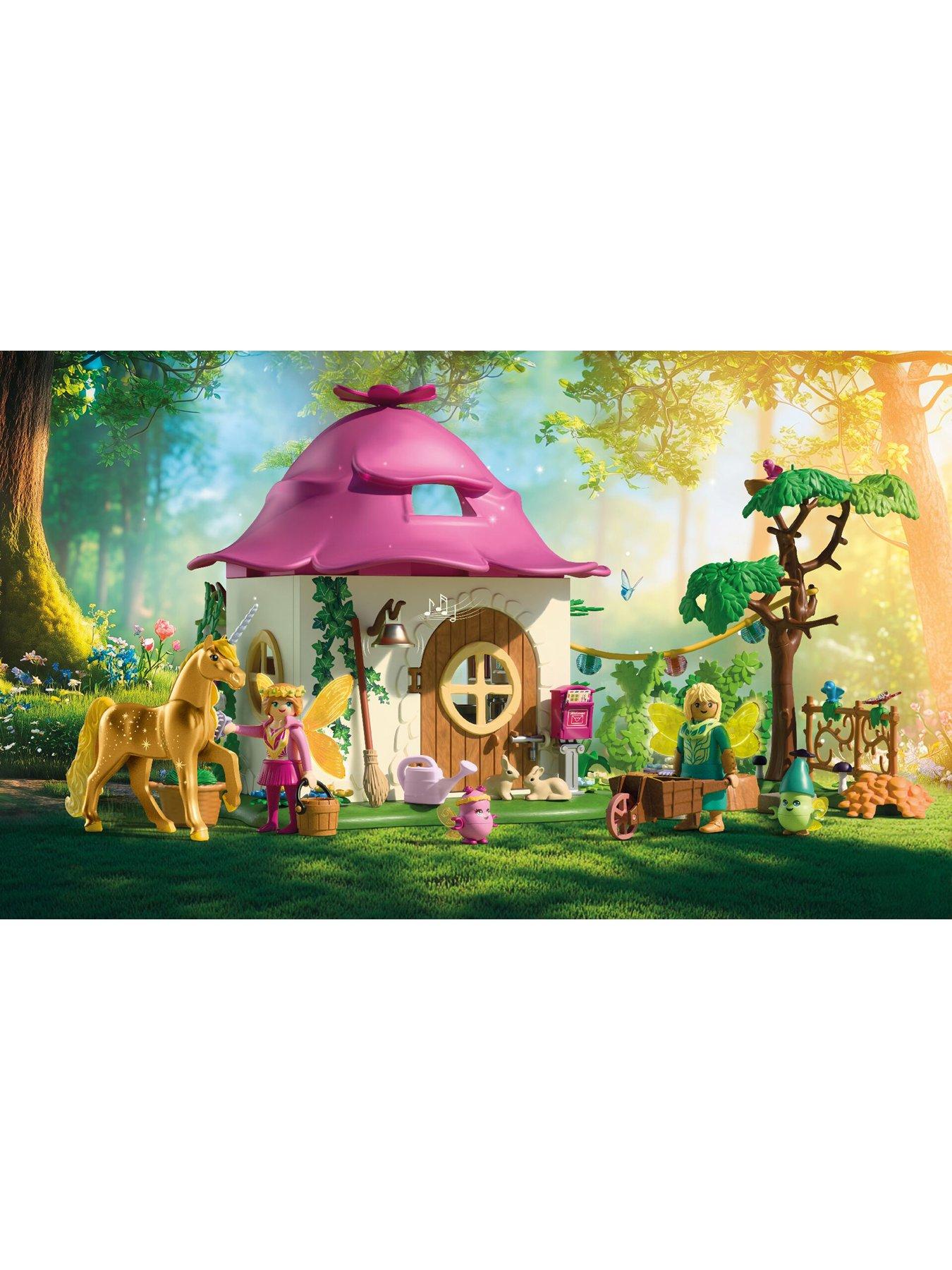 Image 5 of 5 of Playmobil Cozy Fairy Home with Golden Unicorn 71838