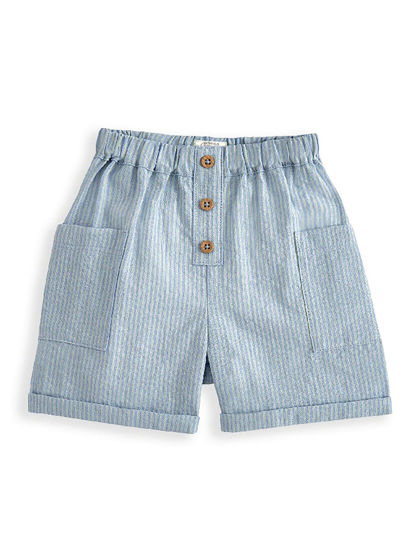 Image 7 of 7 of Mamas & Papas Baby Boys 2 Piece Lobster T-shirt & Shorts Outfit Set - Blue