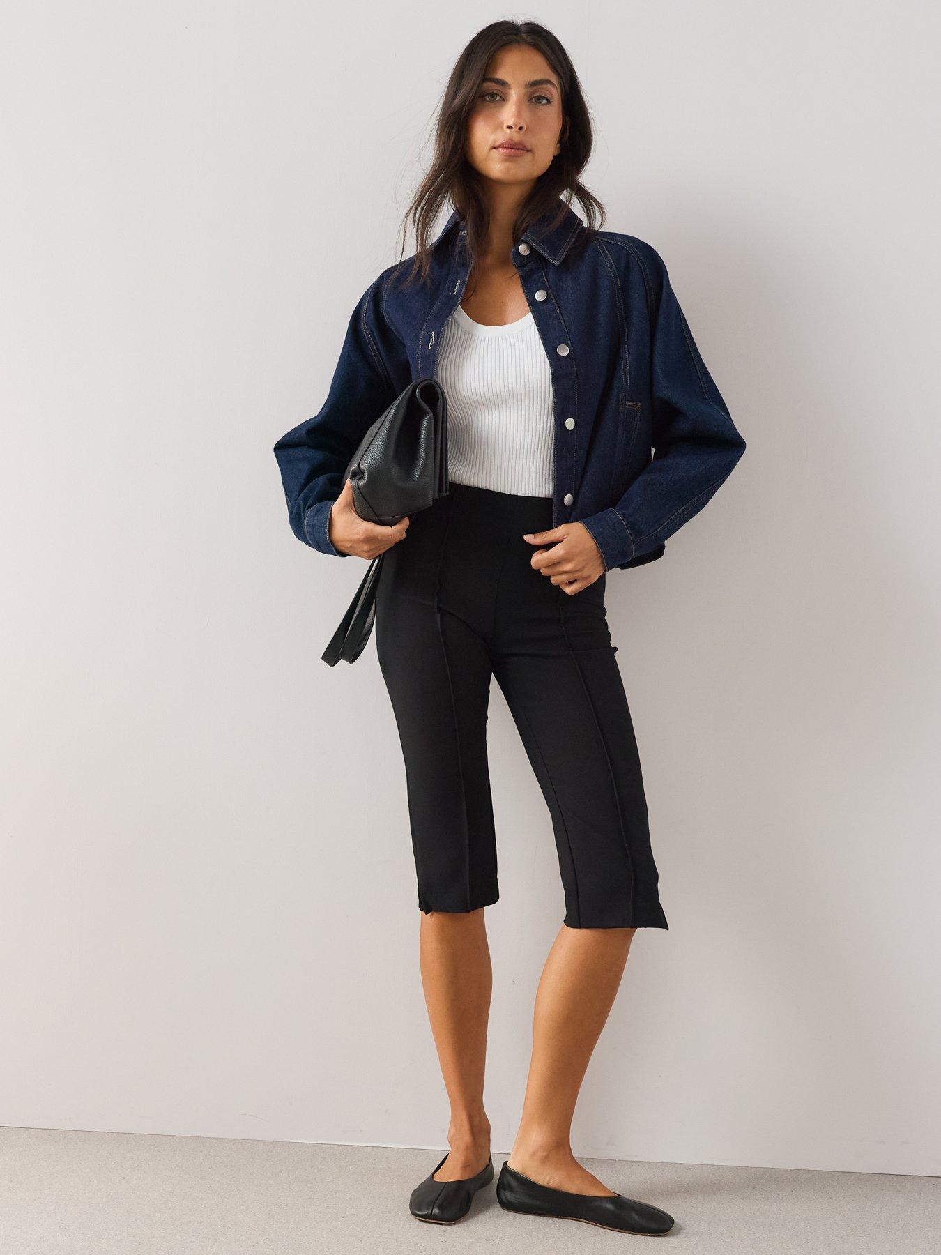 Image 5 of 6 of The Very Collection Dark Denim Jacket