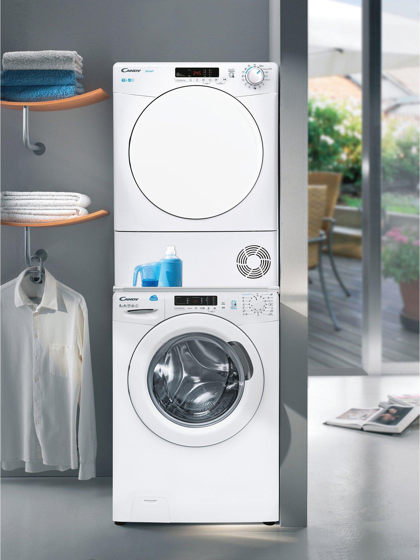 Image 2 of 7 of Candy Smart Pro CSEC8DF 9kg Condenser Tumble Dryer, B Rated - White
