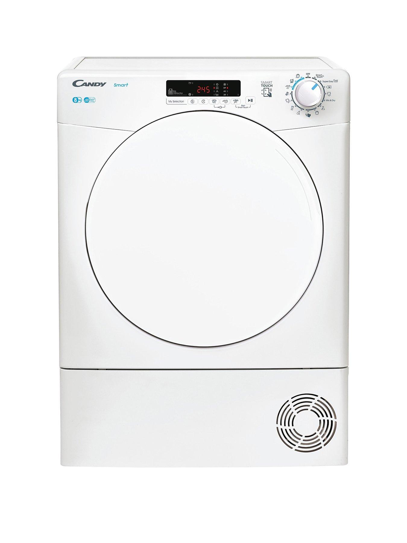 Image 1 of 7 of Candy CSE C8DF-80&nbsp;8kg Capacity&nbsp;Smart Pro&nbsp;White