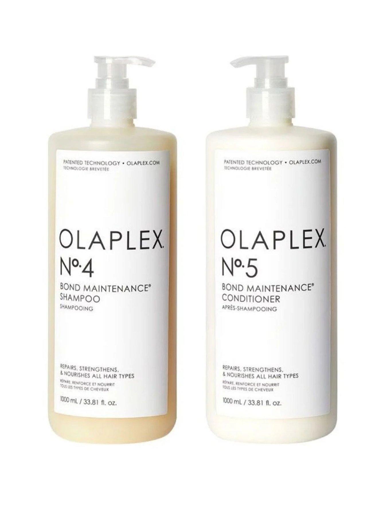 Image 1 of 4 of Olaplex No.4 Shampoo 1Ltr & No.5 Conditioner 1Ltr