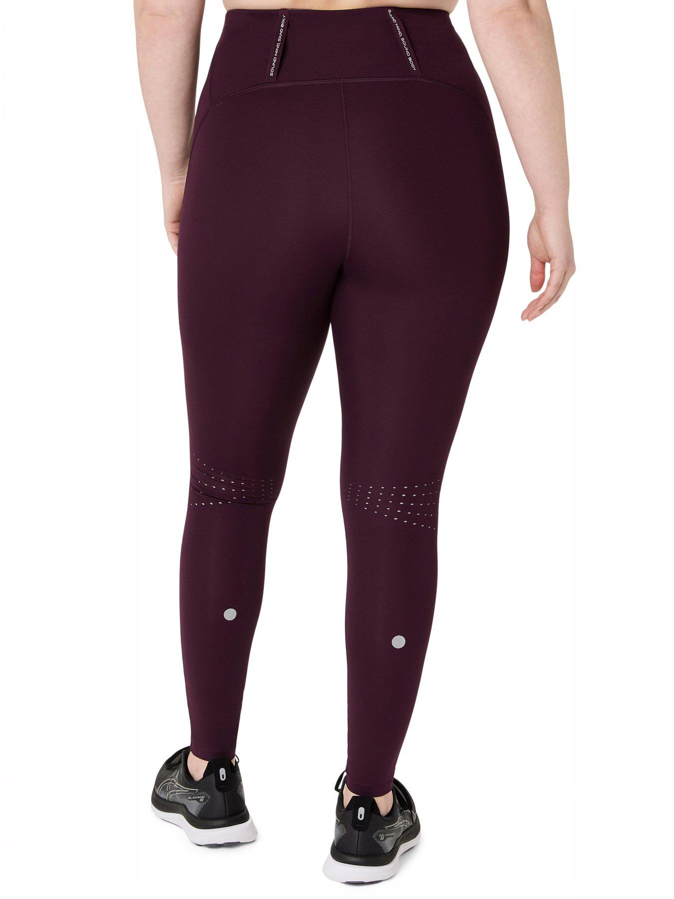 Image 2 of 7 of Asics Women's High Waist Running Leggings - Purple