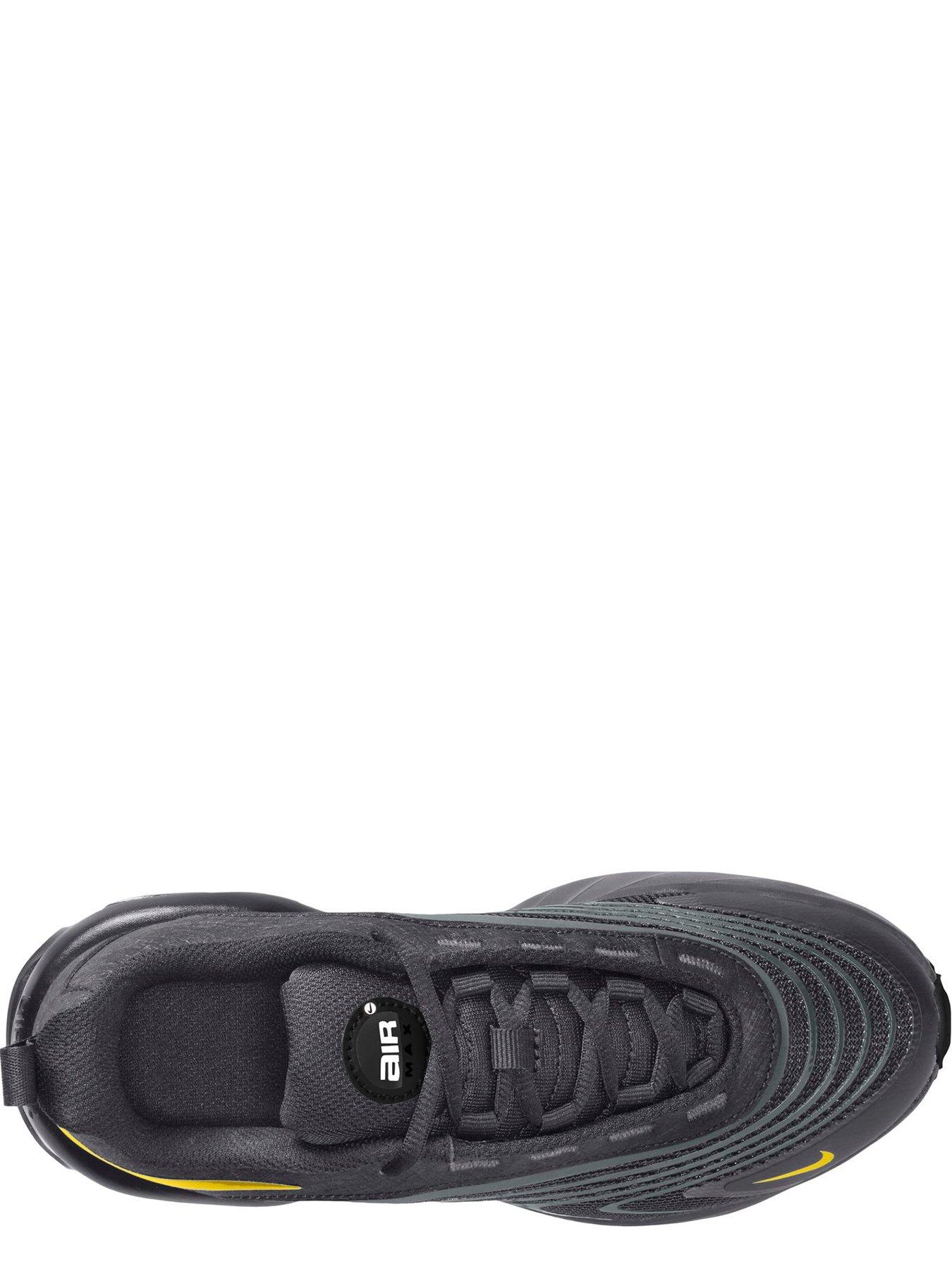 Image 2 of 4 of Nike Kids Air Max Fire Cushioned Lace-Up Trainers - Black