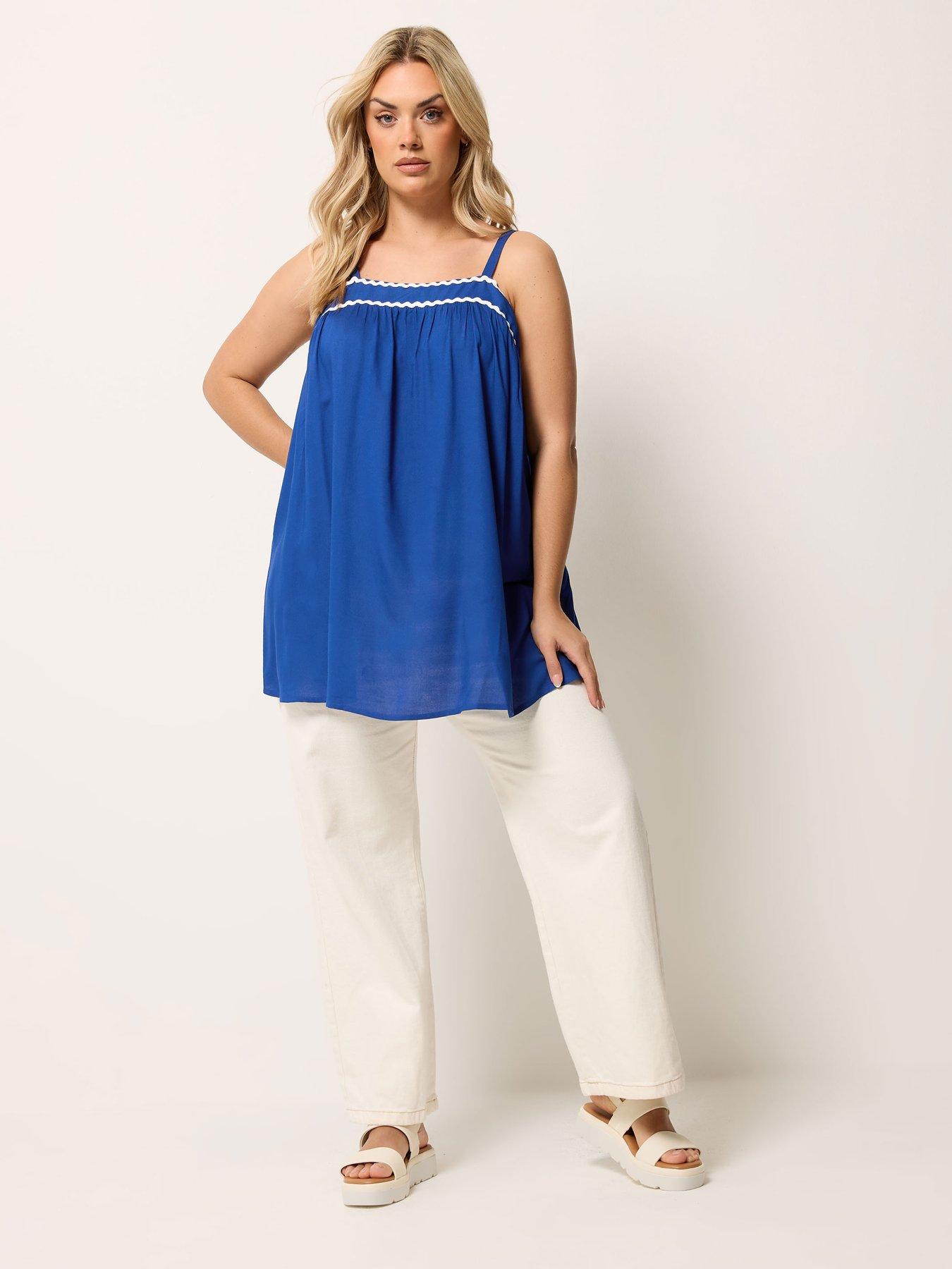 Image 3 of 5 of Yours Curve Ric-rac Cami