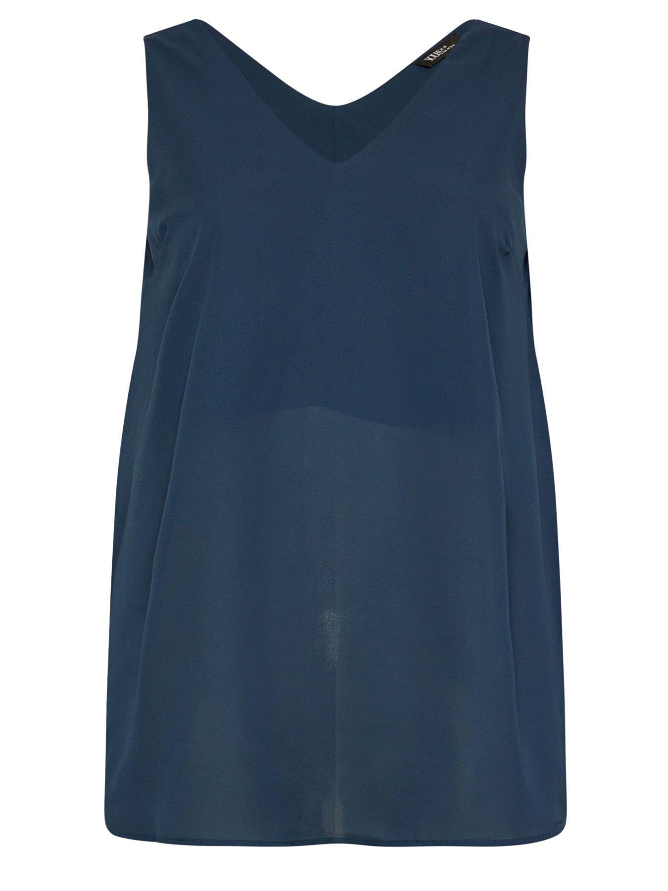 Image 5 of 5 of Yours Curve Swiss Moss Cami Top