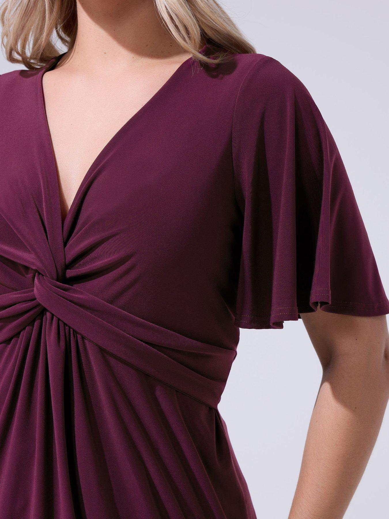 Image 4 of 5 of Yours Curve Knot Detail Front Top