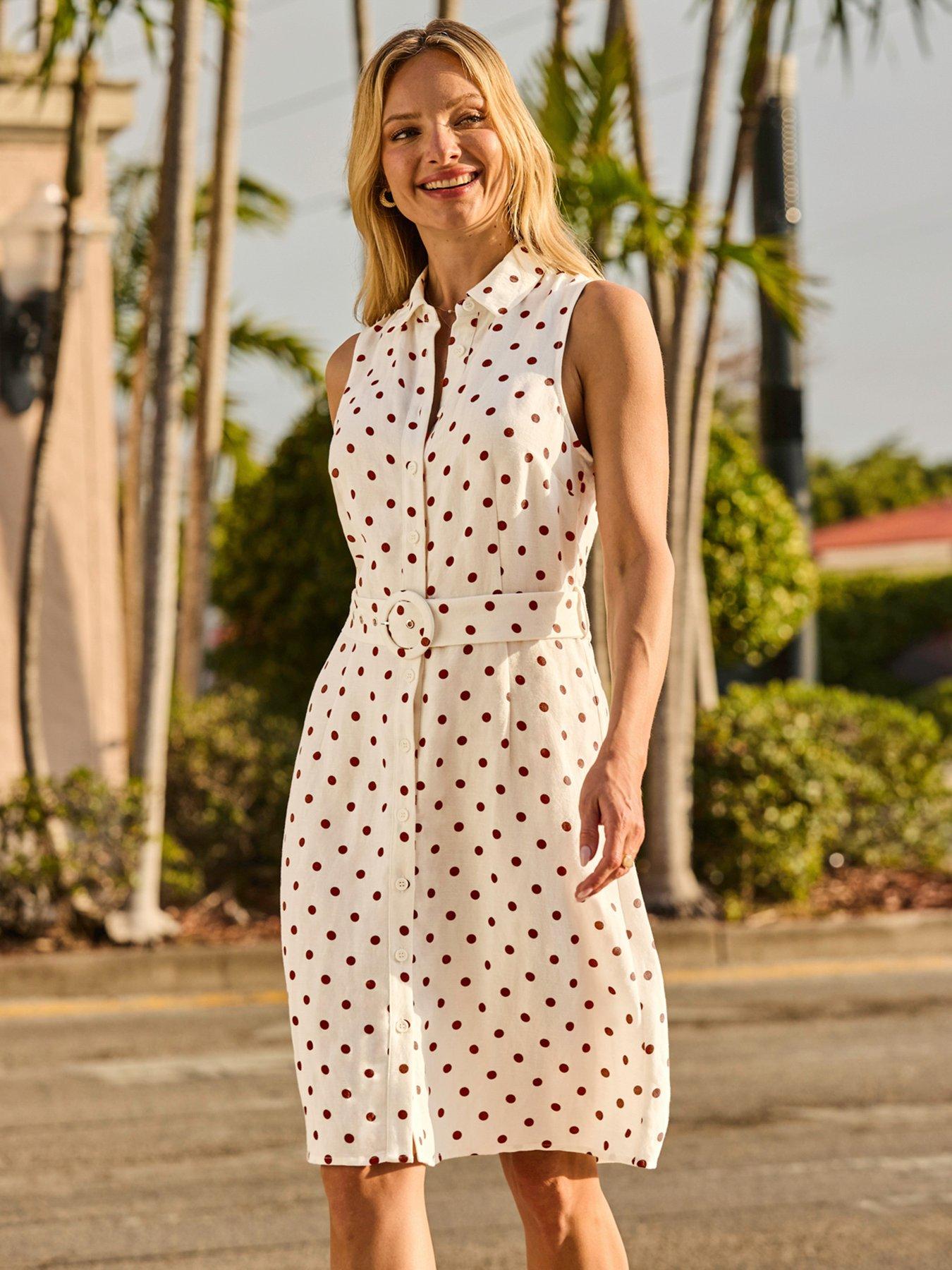 spot linen dress Soft Spot Linen Mini Dress  Stitch And Feather