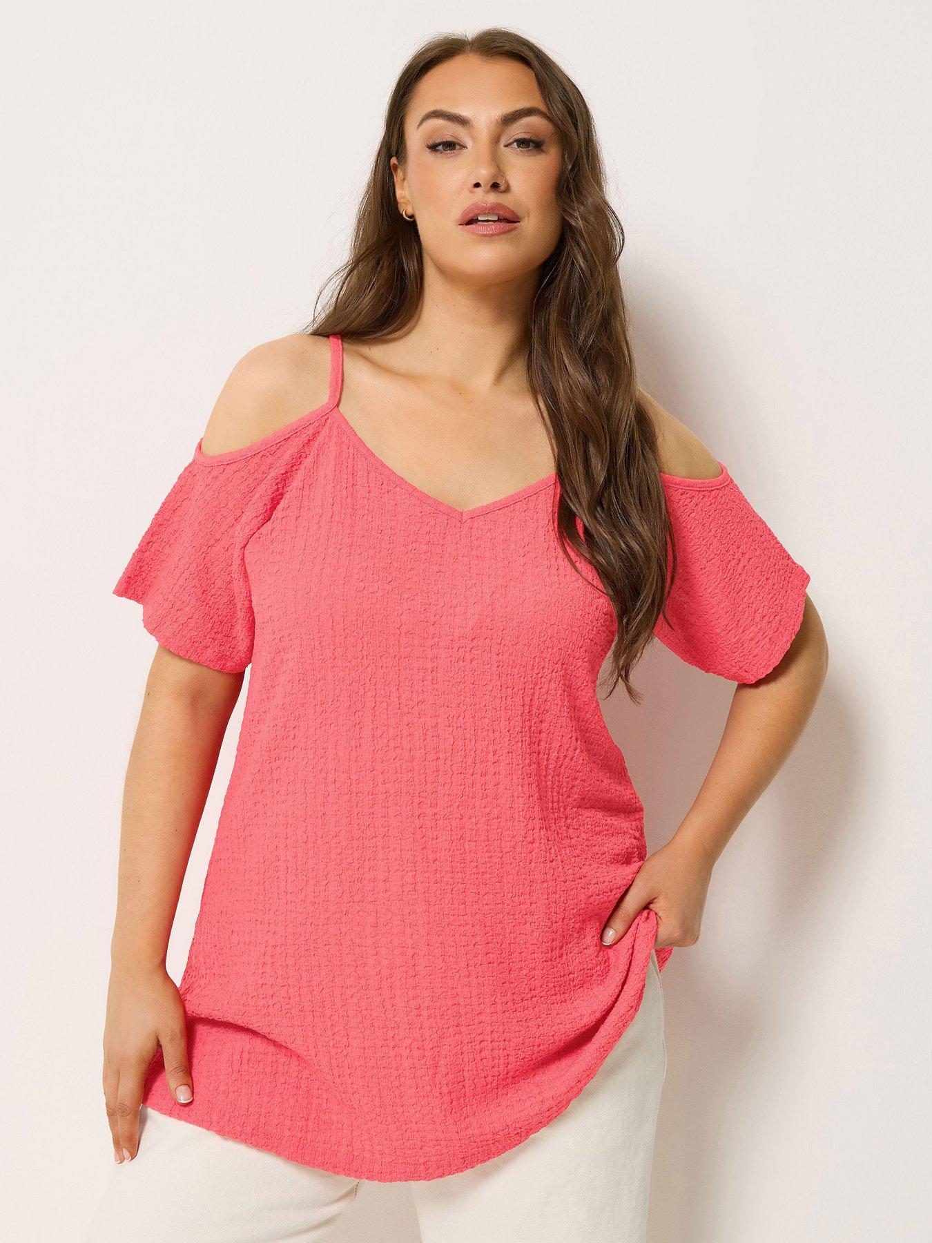 Yours Curve Square Neck Check Pinafore
