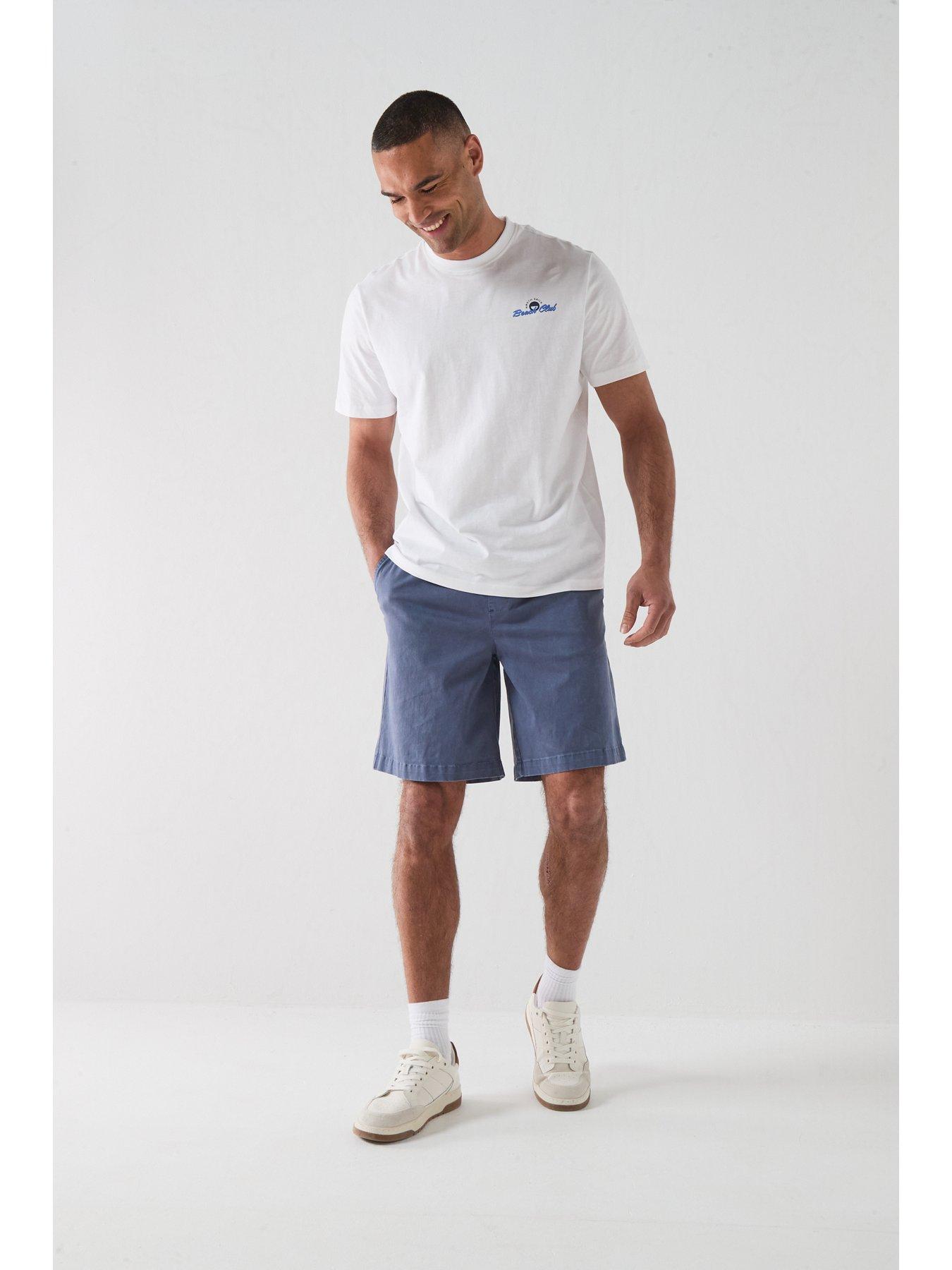 Image 3 of 6 of North Sails Summer Back Graphic T-Shirt - White