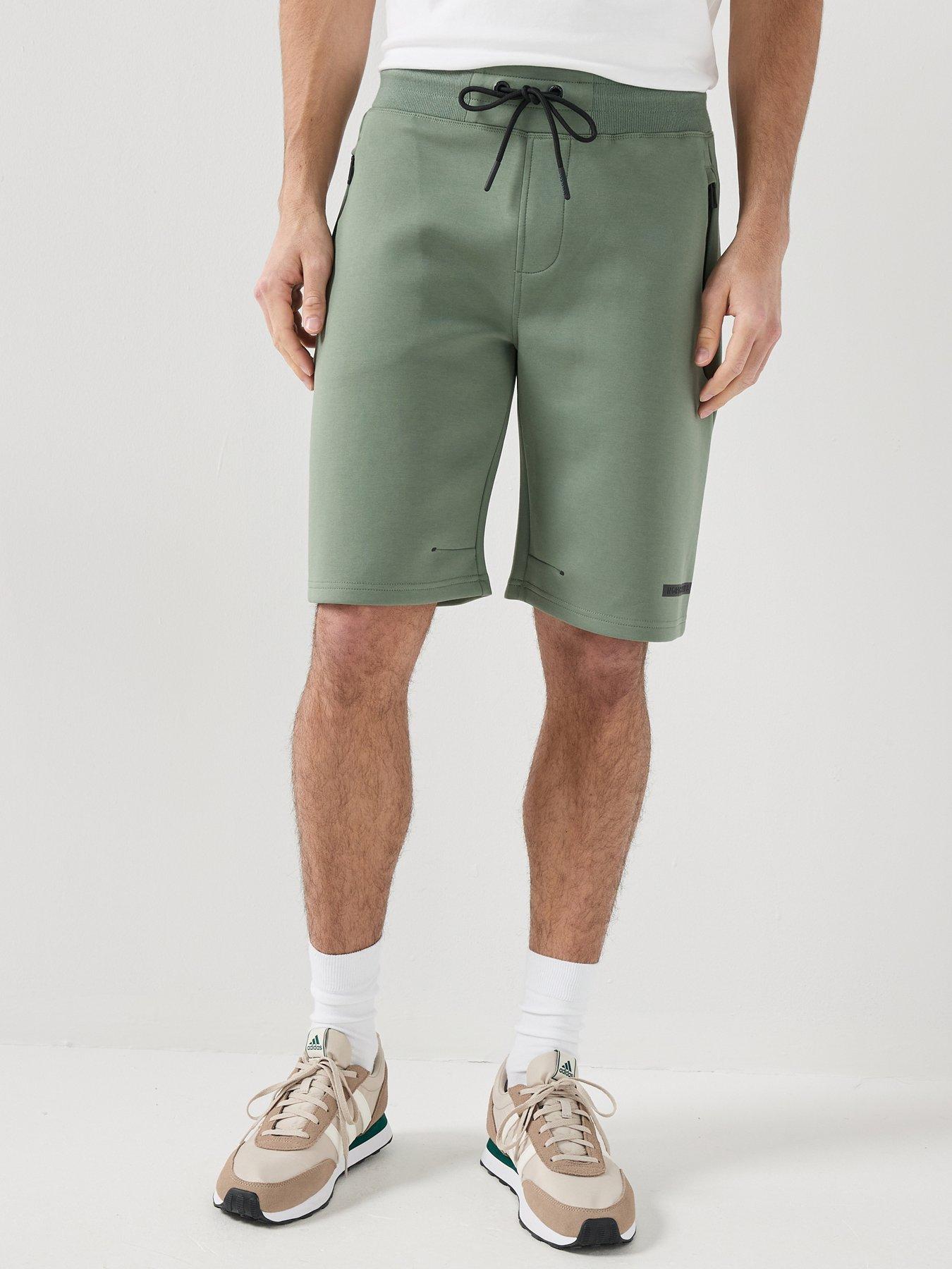 North Sails Tech Sweat Shorts, Green, Size S, Men