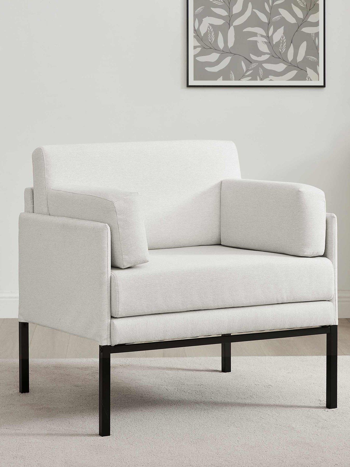 Dusk Ada Accent Chair - Natural Stripe