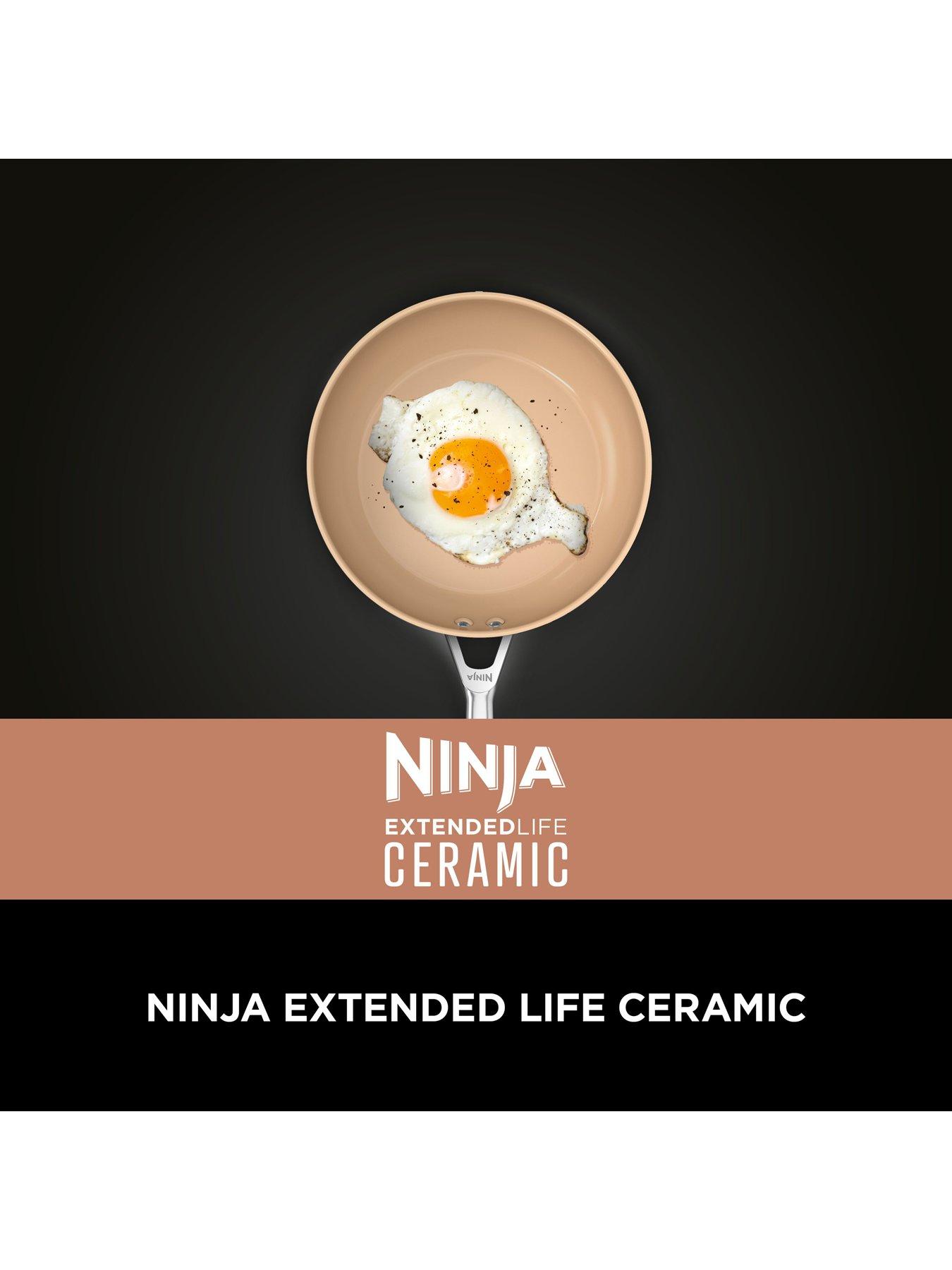 Image 4 of 6 of NINJA Extended Life Ceramic 24cm Frying Pan Cw90024eui