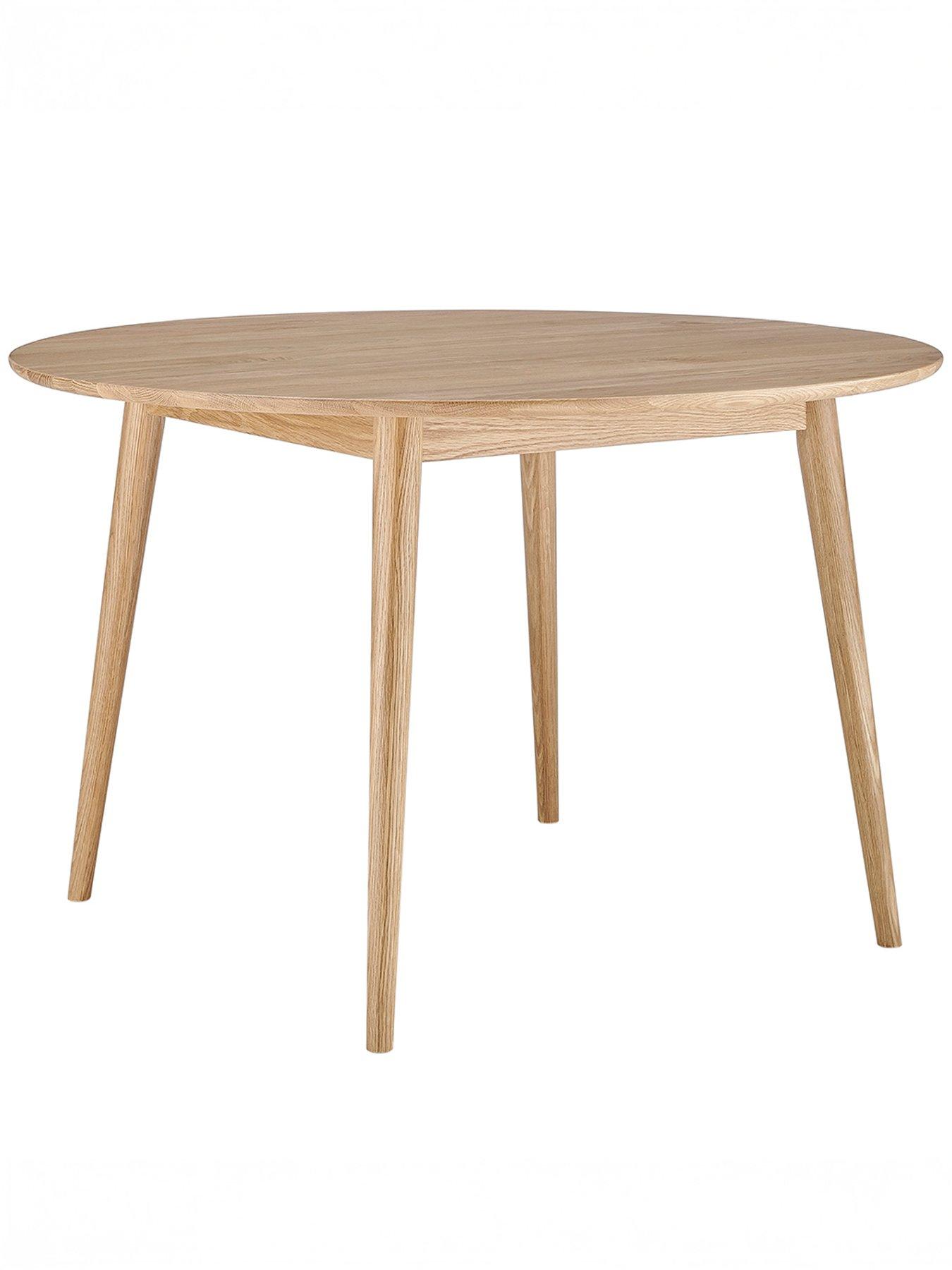 Image 3 of 7 of Dusk Heidi Solid Oak 4-6 Seater Round Dining Table - Natural