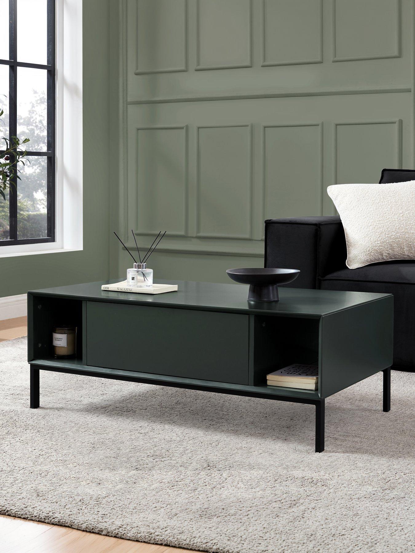 Image 1 of 6 of Dusk Nova Coffee Table - Forest Green