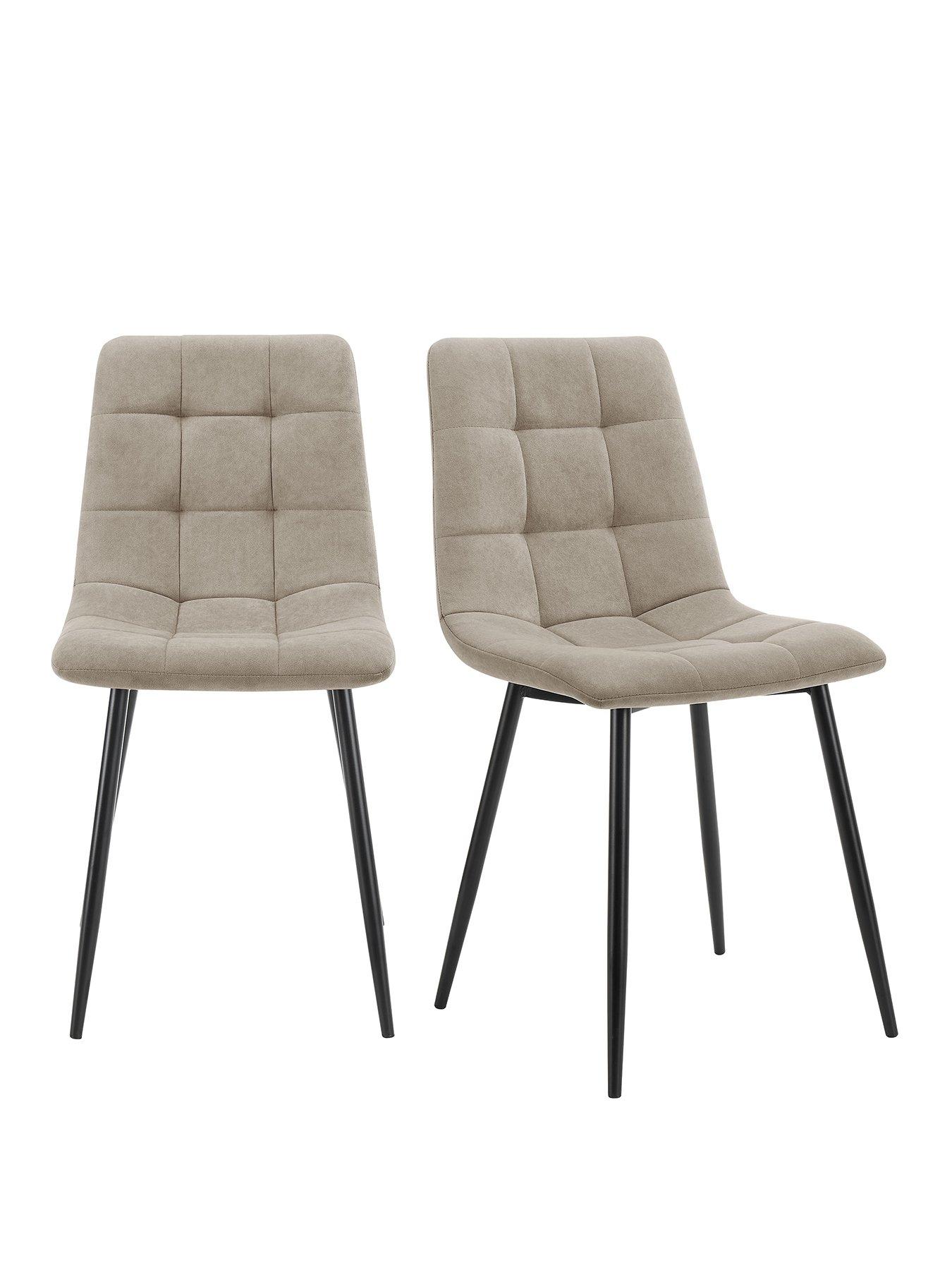 Image 2 of 7 of Dusk Eden Set Of 2 Dining Chairs - Stone