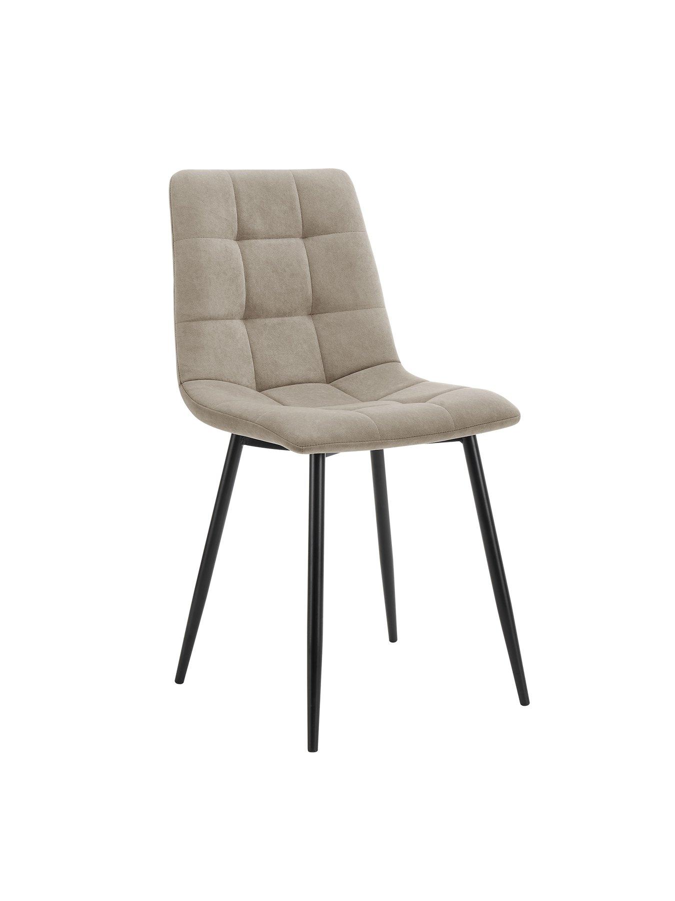 Image 3 of 7 of Dusk Eden Set Of 2 Dining Chairs - Stone