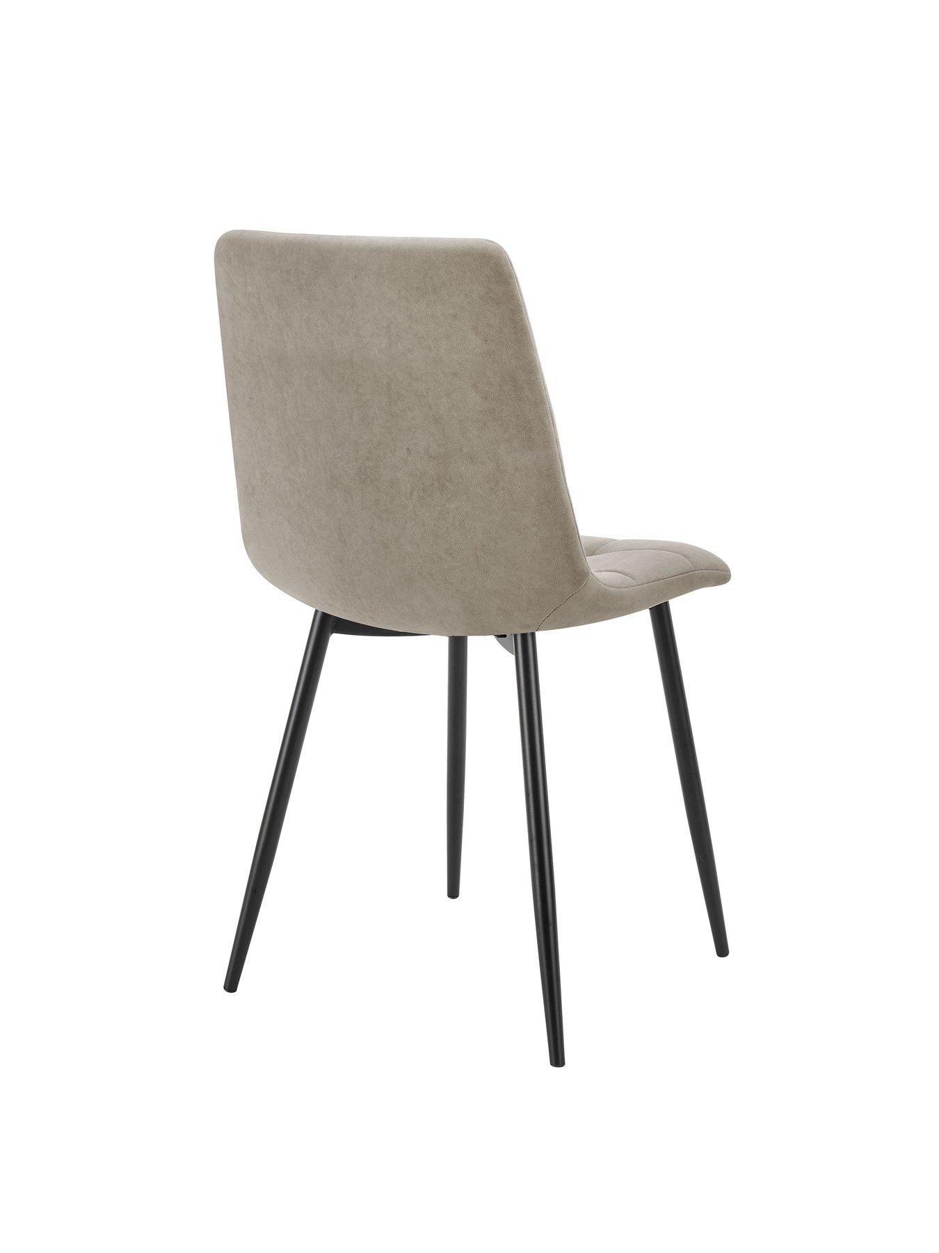 Image 4 of 7 of Dusk Eden Set Of 2 Dining Chairs - Stone